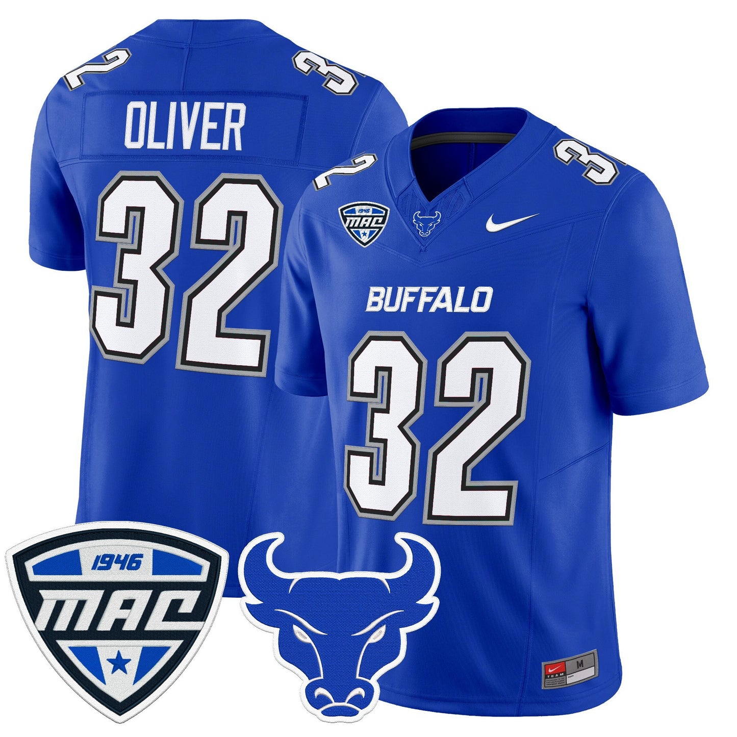 Men's Buffalo Bulls 2025 Vapor Limited Jersey - All Stitched