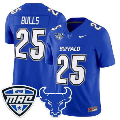Men's Buffalo Bulls 2025 Vapor Limited Jersey - All Stitched