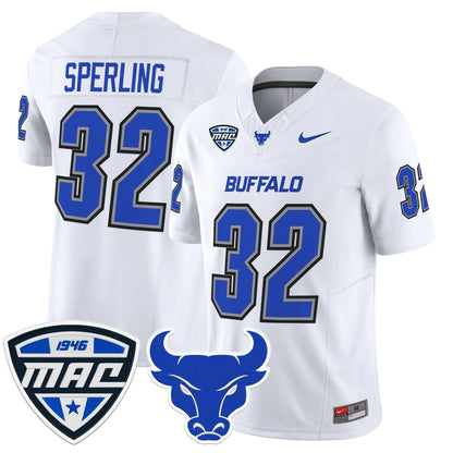 Men's Buffalo Bulls 2025 Vapor Limited Jersey - All Stitched