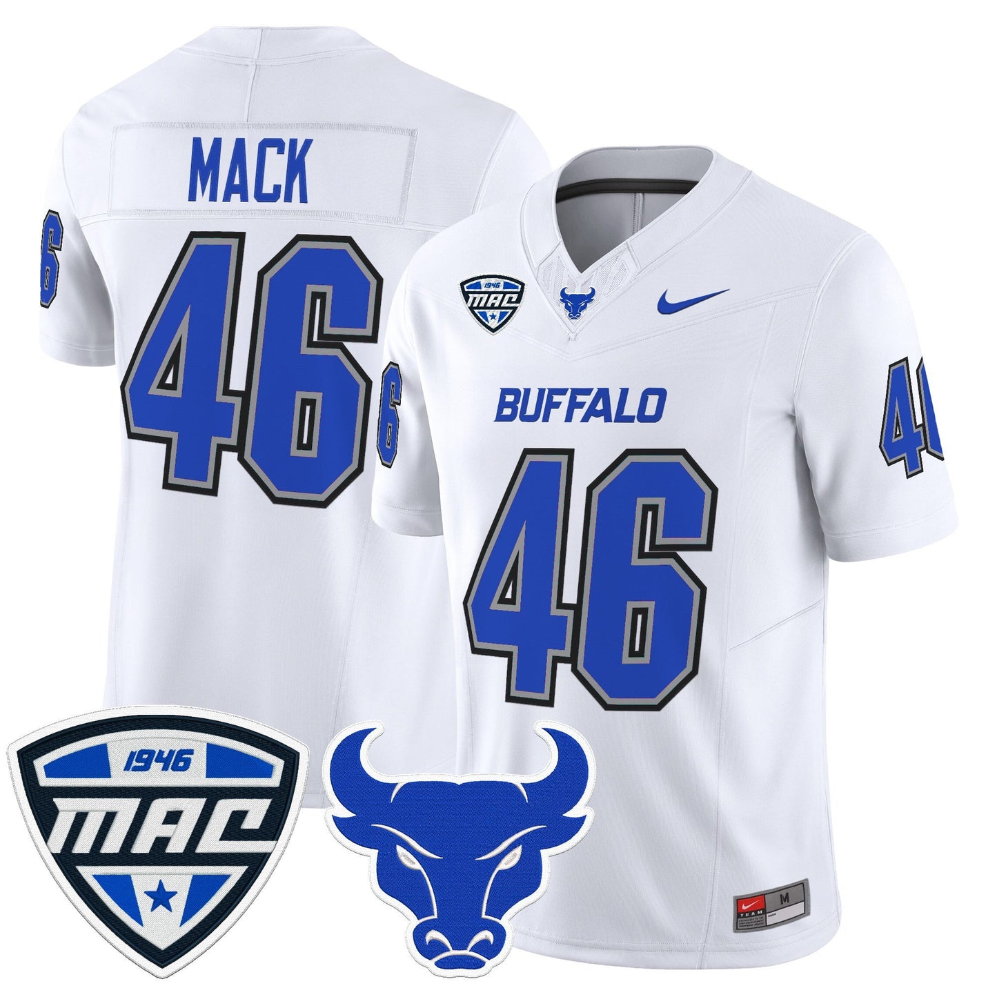 Men's Buffalo Bulls 2025 Vapor Limited Jersey - All Stitched