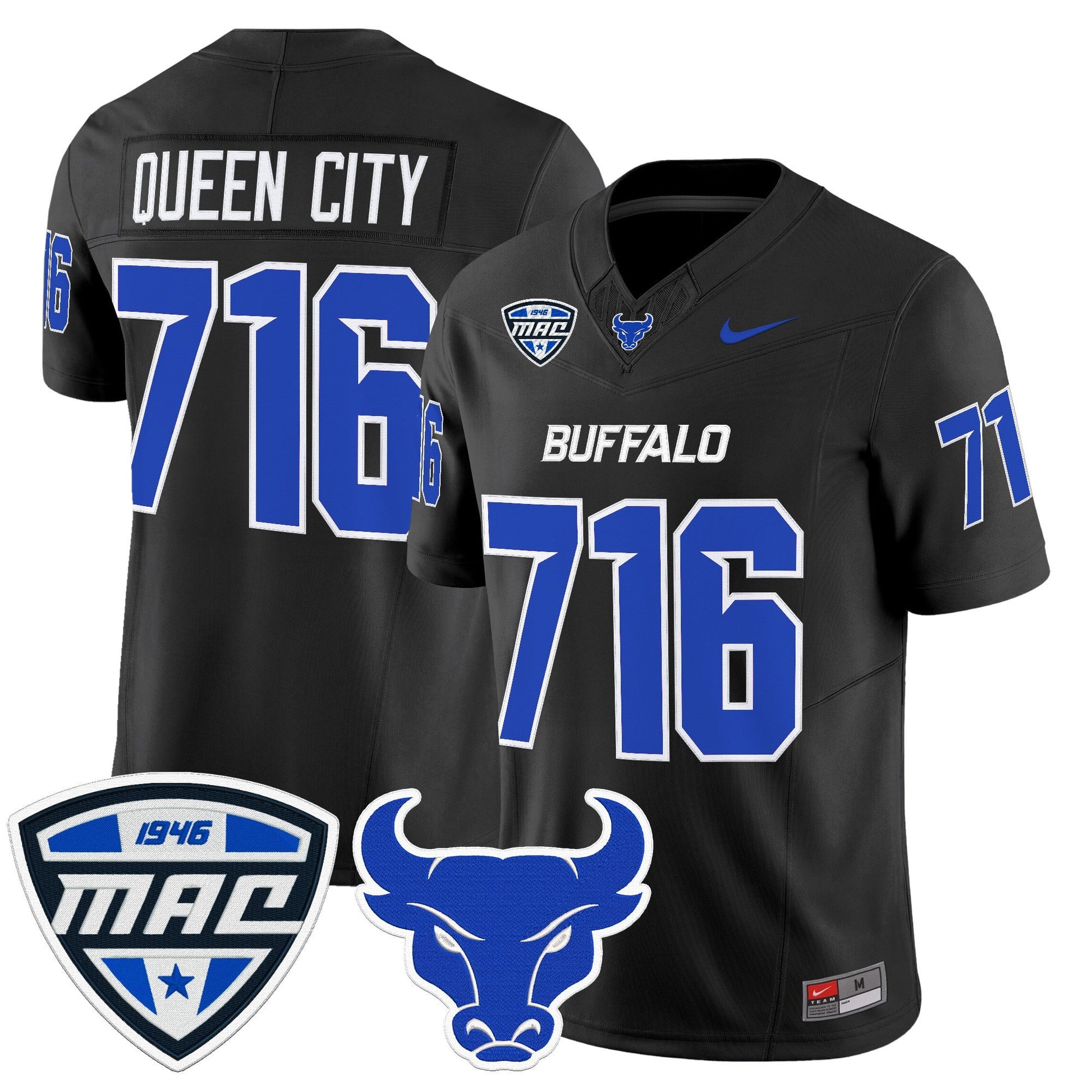 Men's Buffalo Bulls 2025 Vapor Limited Jersey - All Stitched