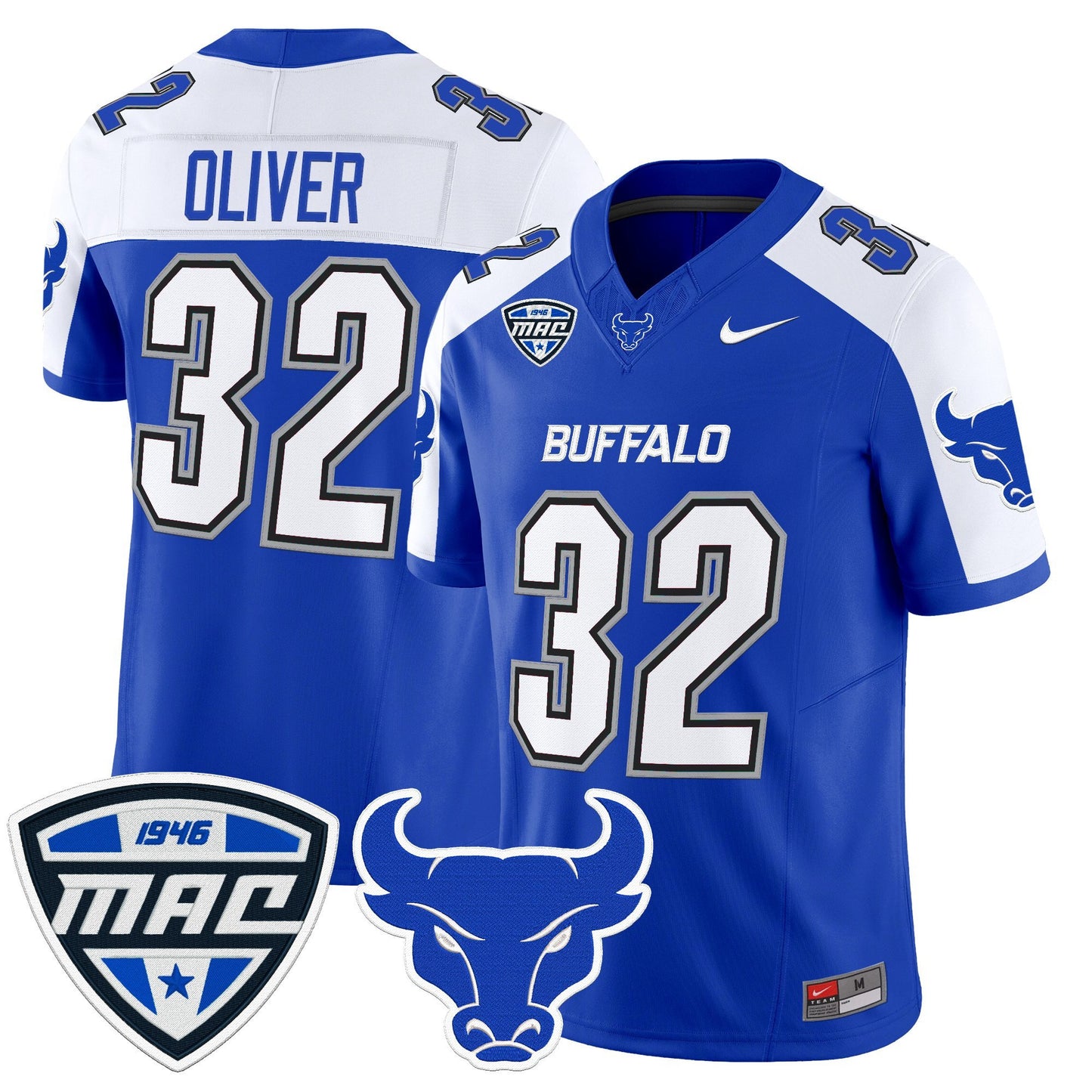Men's Buffalo Bulls 2025 Vapor Limited Jersey - All Stitched
