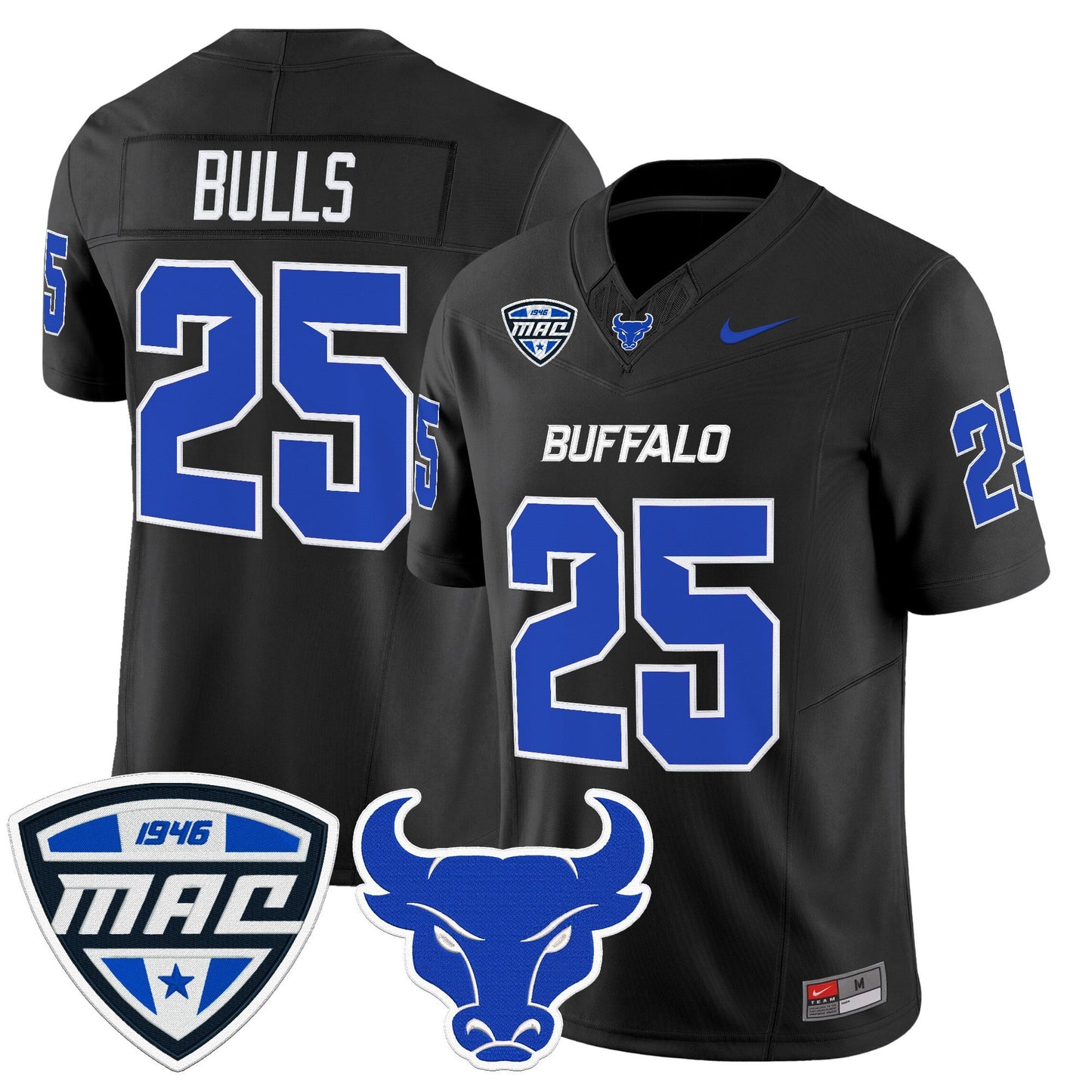Men's Buffalo Bulls 2025 Vapor Limited Jersey - All Stitched