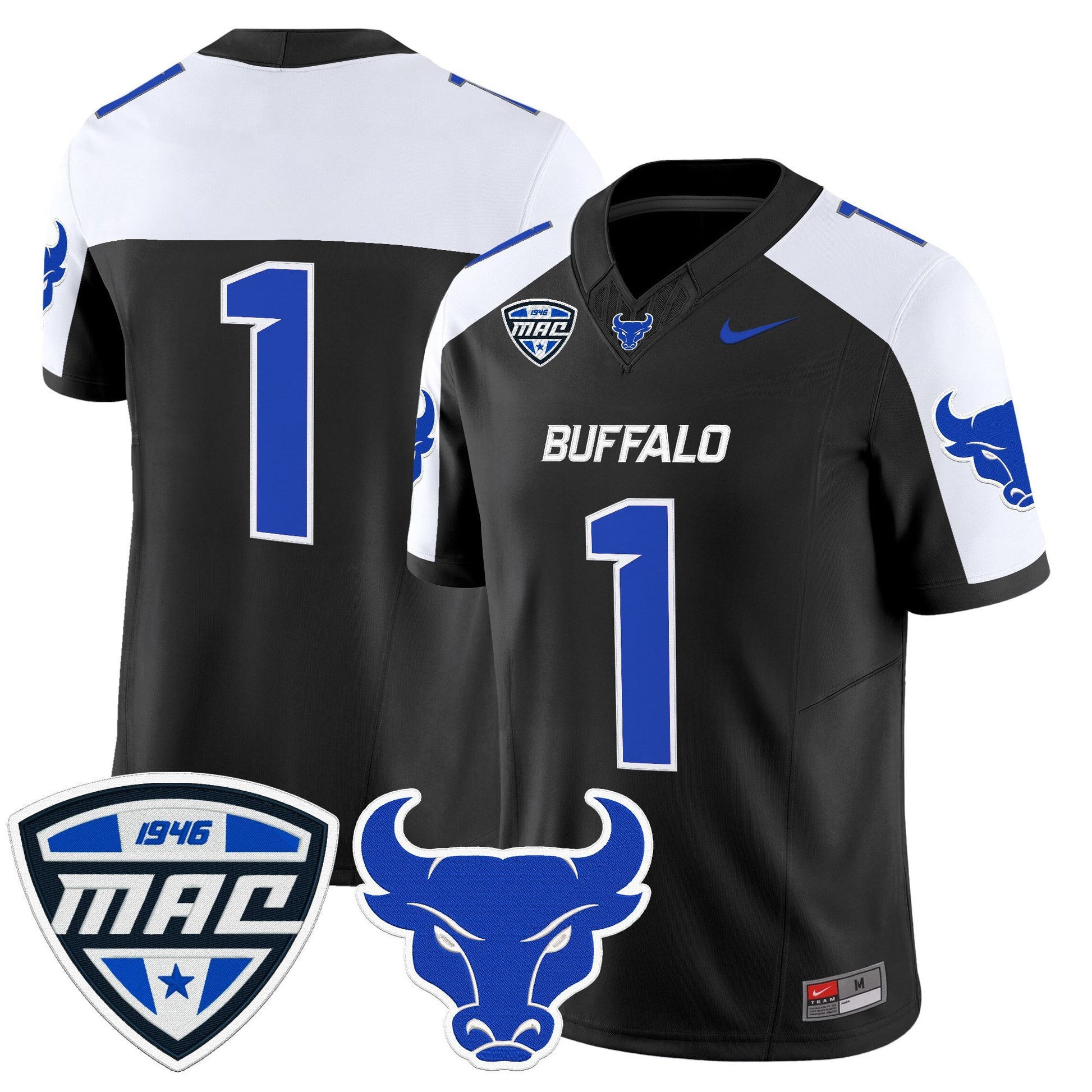 Men's Buffalo Bulls 2025 Vapor Limited Jersey - All Stitched
