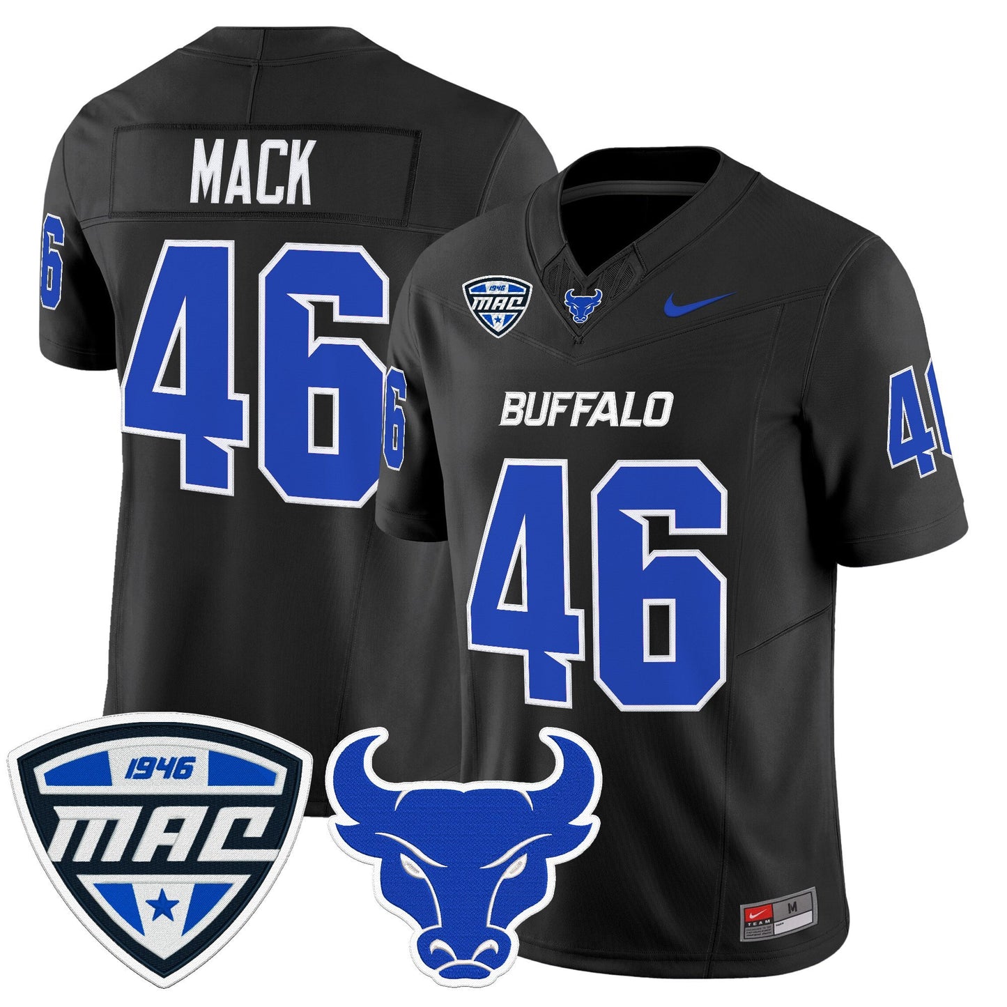 Men's Buffalo Bulls 2025 Vapor Limited Jersey - All Stitched
