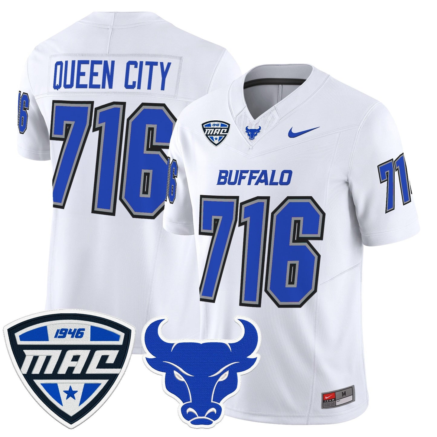 Men's Buffalo Bulls 2025 Vapor Limited Jersey - All Stitched