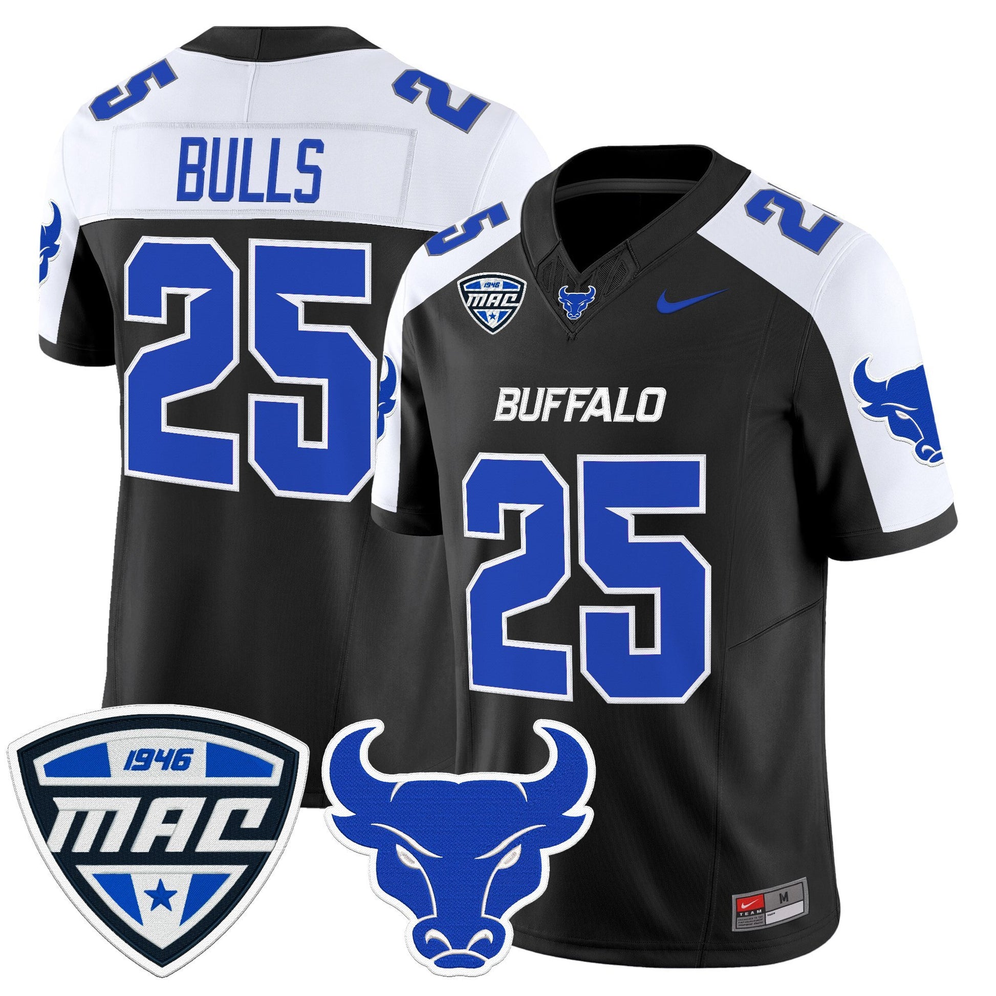 Men's Buffalo Bulls 2025 Vapor Limited Jersey - All Stitched