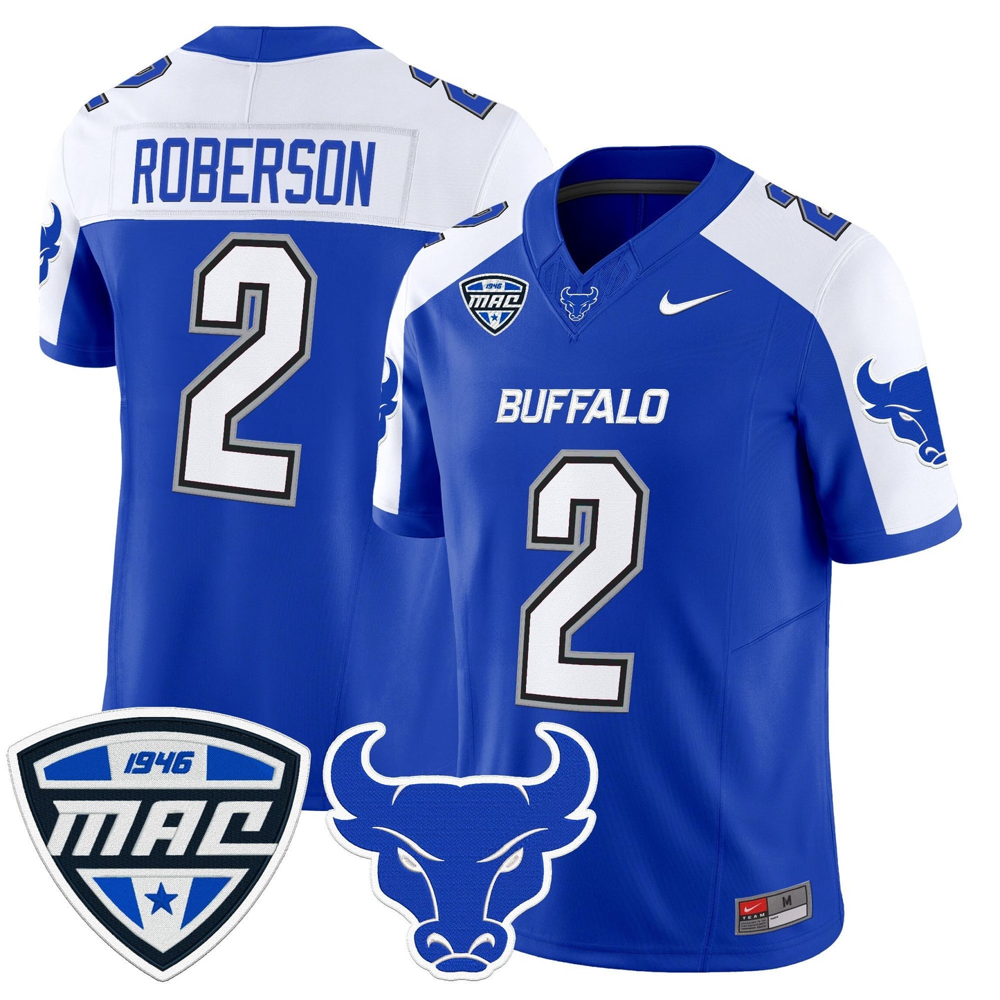 Men's Buffalo Bulls 2025 Vapor Limited Jersey - All Stitched