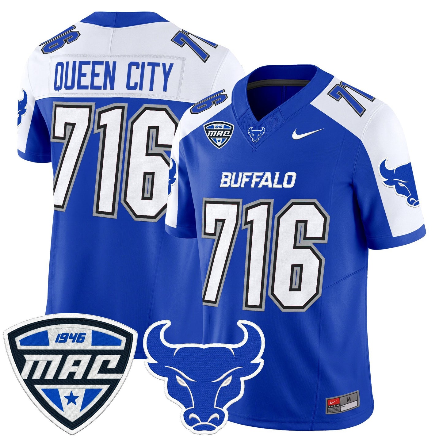 Men's Buffalo Bulls 2025 Vapor Limited Jersey - All Stitched