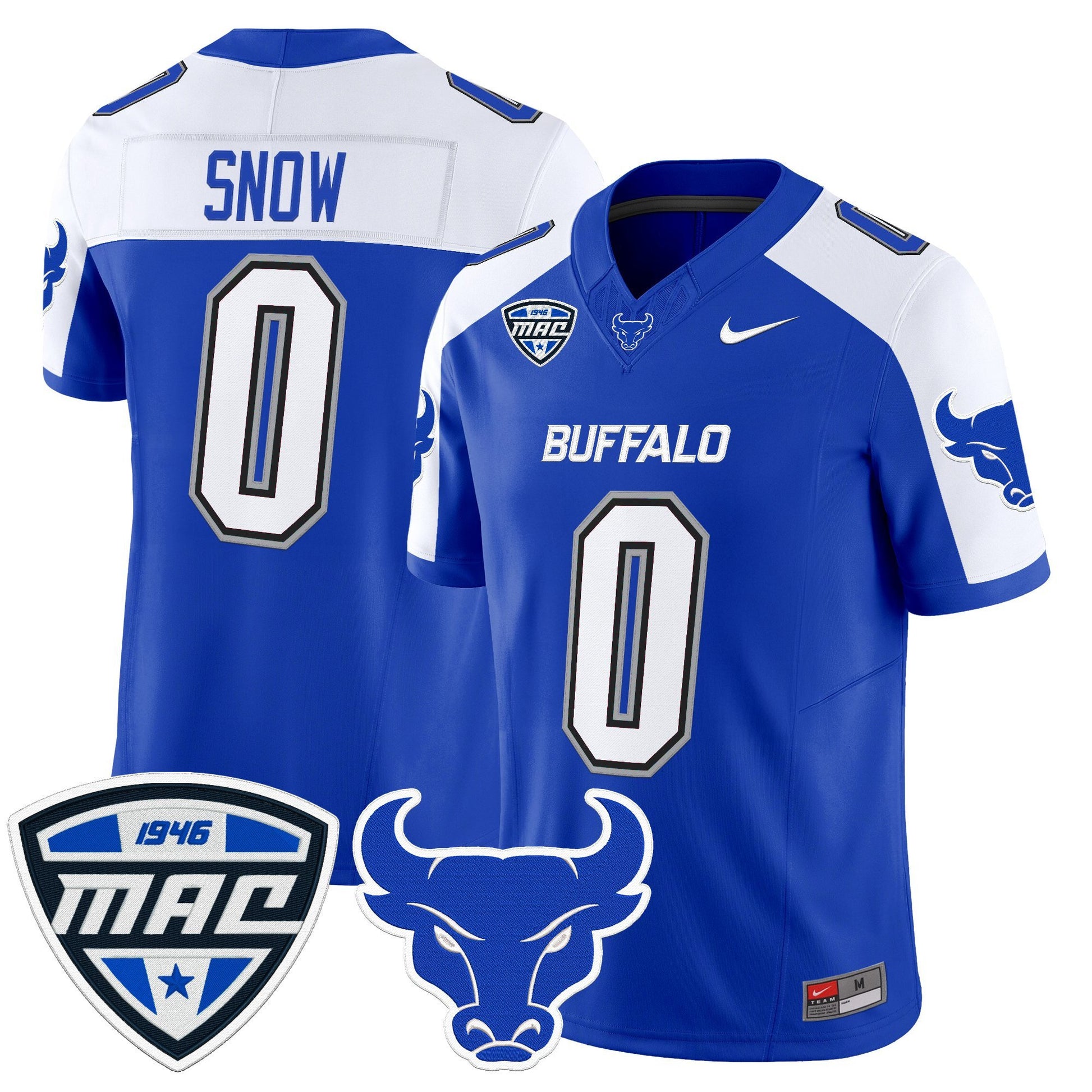 Men's Buffalo Bulls 2025 Vapor Limited Jersey - All Stitched