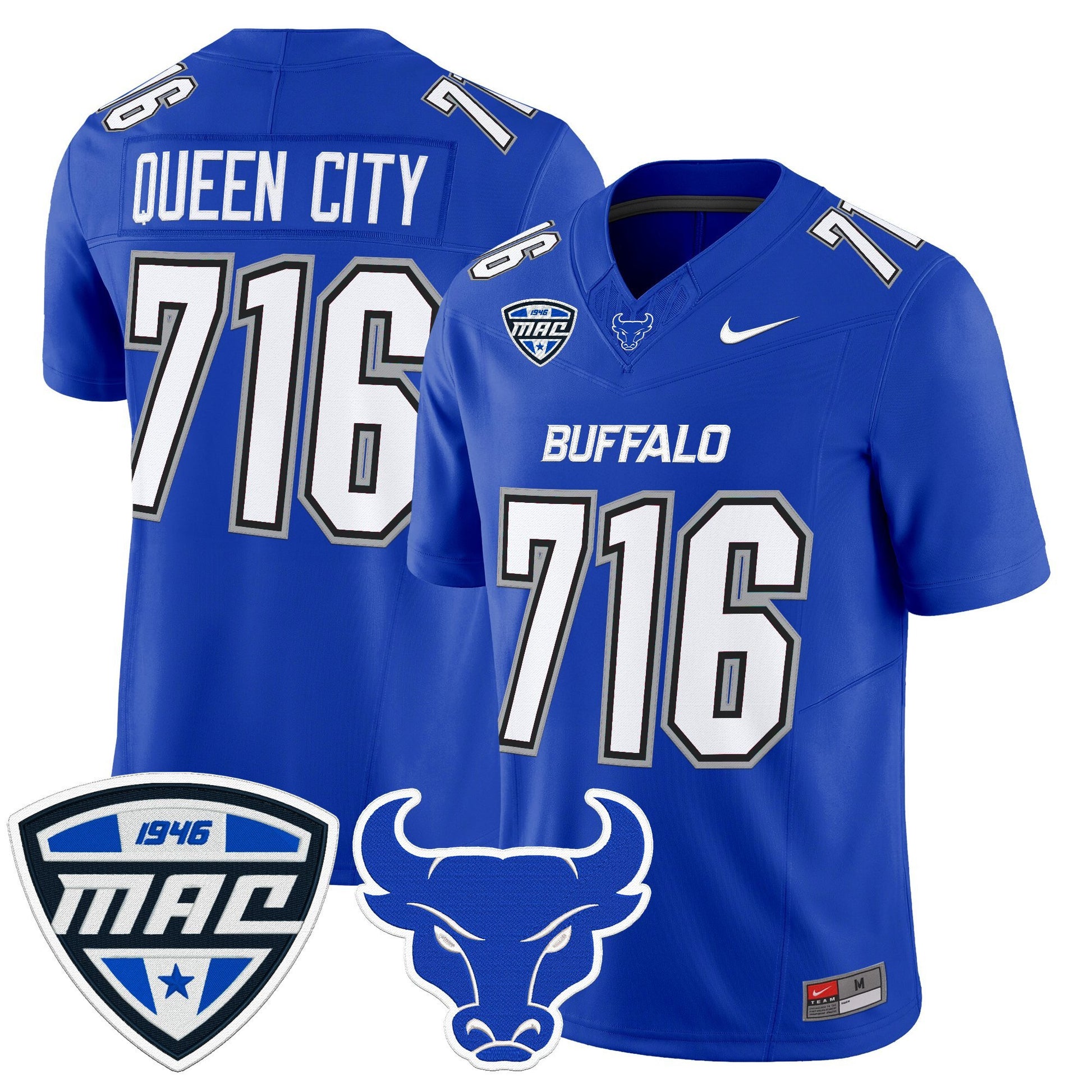 Men's Buffalo Bulls 2025 Vapor Limited Jersey - All Stitched