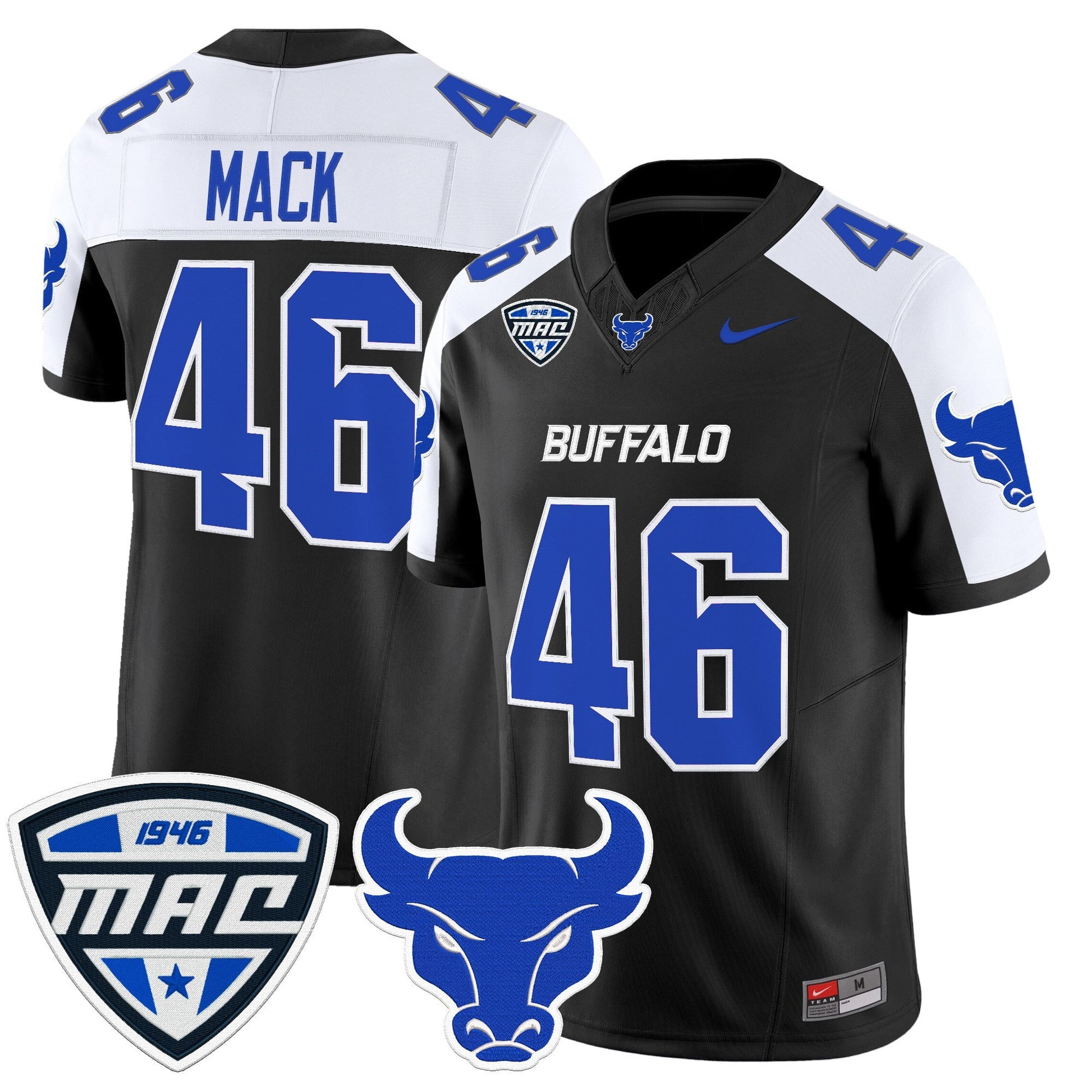 Men's Buffalo Bulls 2025 Vapor Limited Jersey - All Stitched