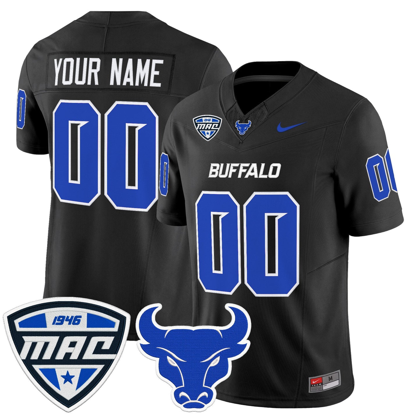 Buffalo Bulls 2025 Vapor Limited Custom Jersey - All Stitched