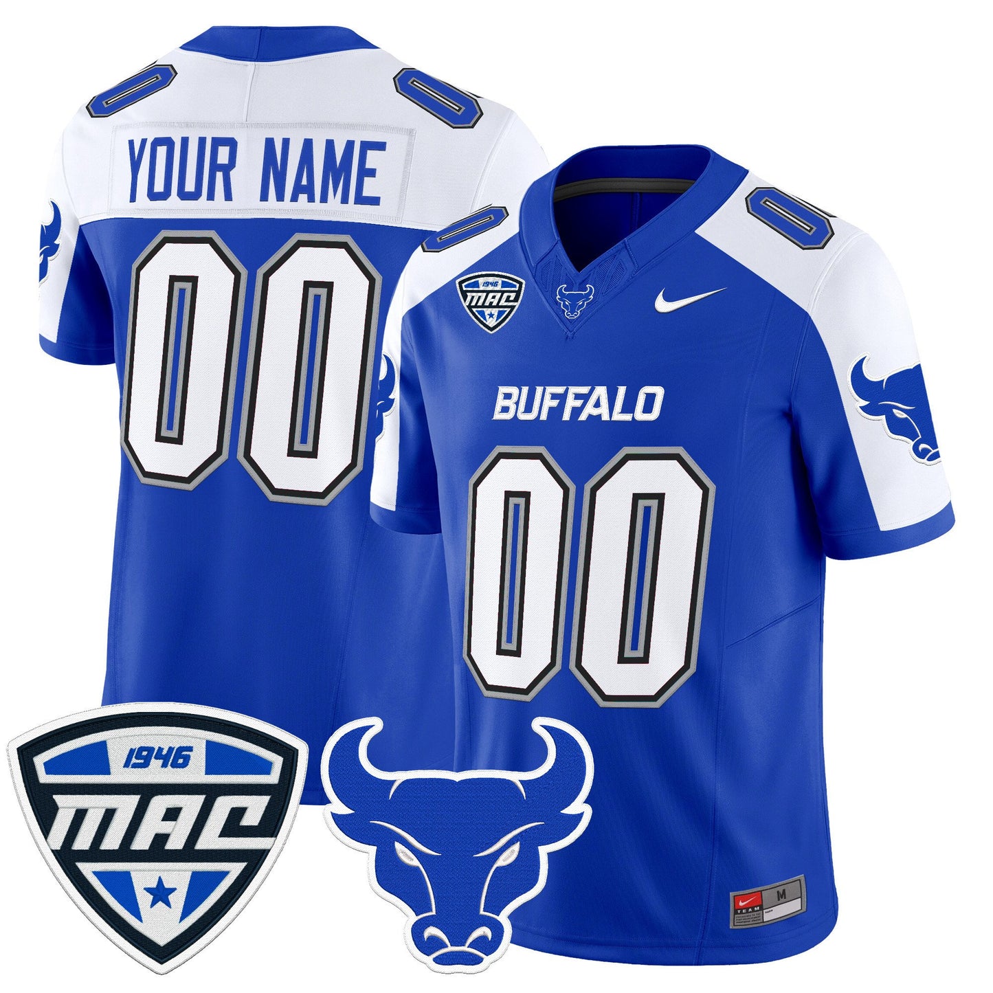 Buffalo Bulls 2025 Vapor Limited Custom Jersey - All Stitched