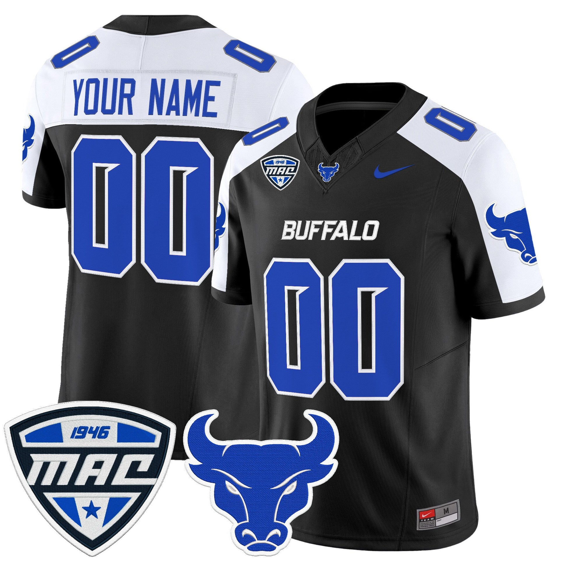 Buffalo Bulls 2025 Vapor Limited Custom Jersey - All Stitched