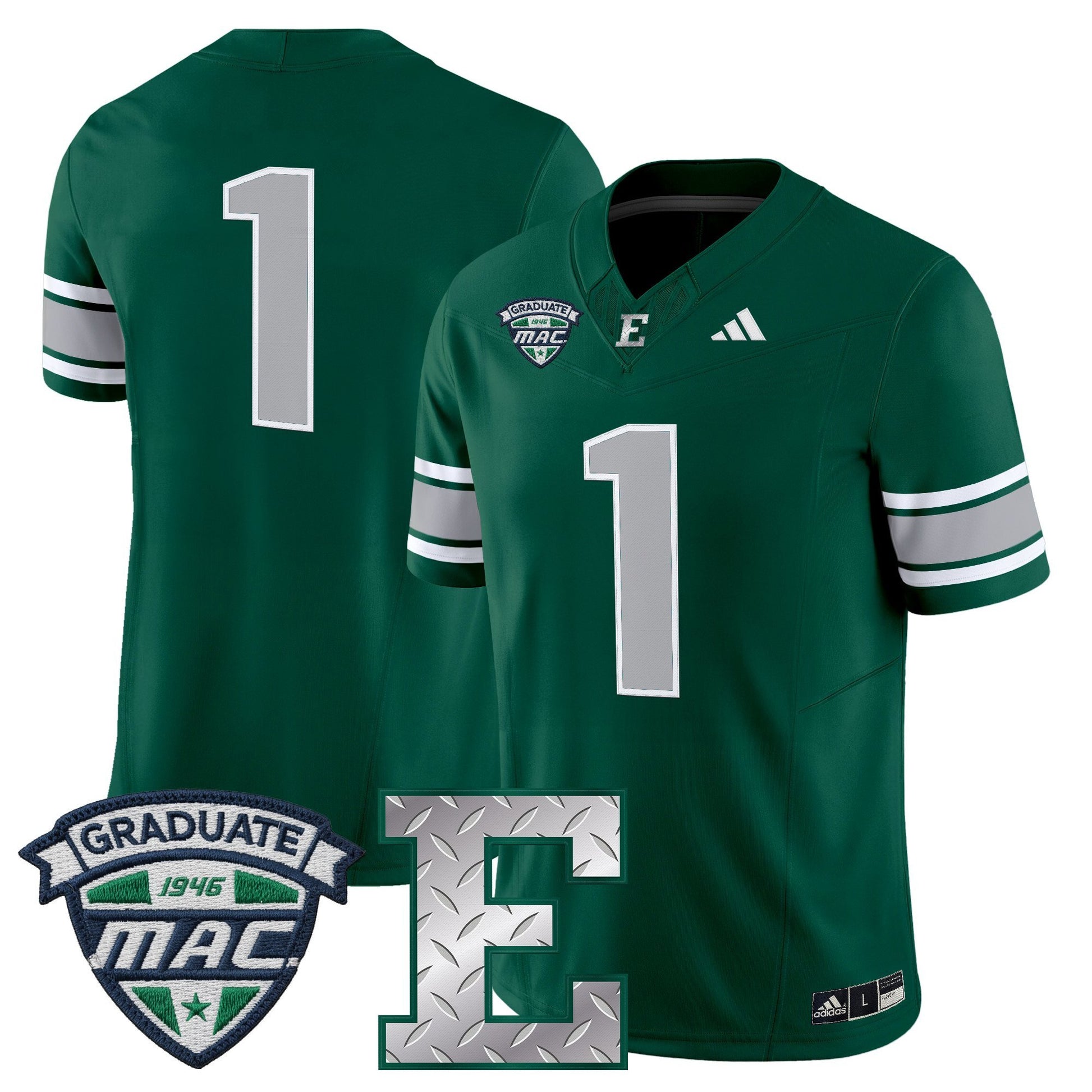 Men's Eastern Michigan Eagles 2025 Vapor Limited Jersey - All Stitched