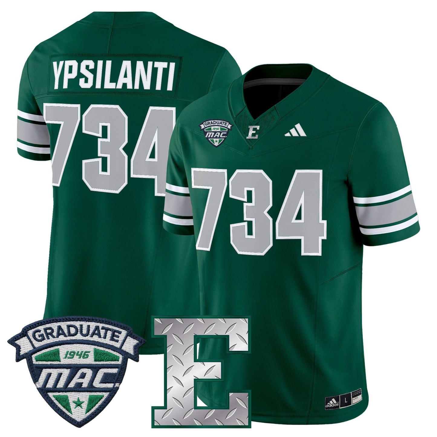 Men's Eastern Michigan Eagles 2025 Vapor Limited Jersey - All Stitched