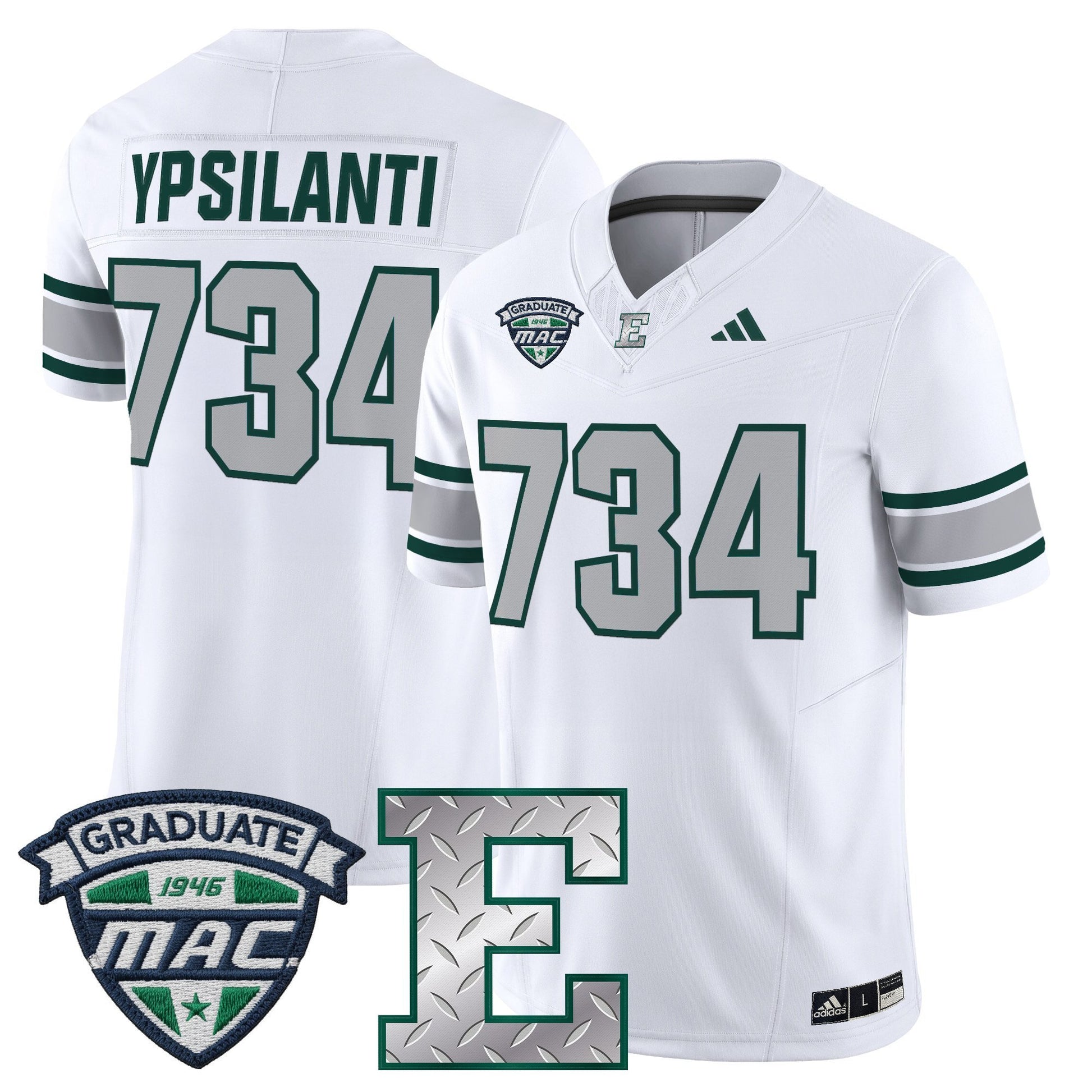 Men's Eastern Michigan Eagles 2025 Vapor Limited Jersey - All Stitched