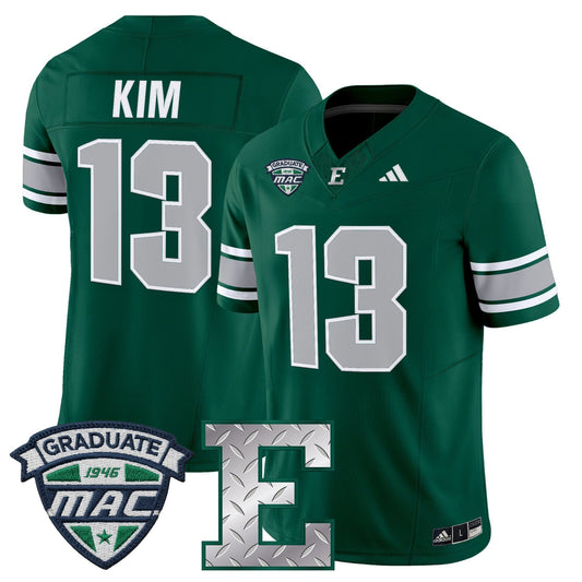 Men's Eastern Michigan Eagles 2025 Vapor Limited Jersey - All Stitched