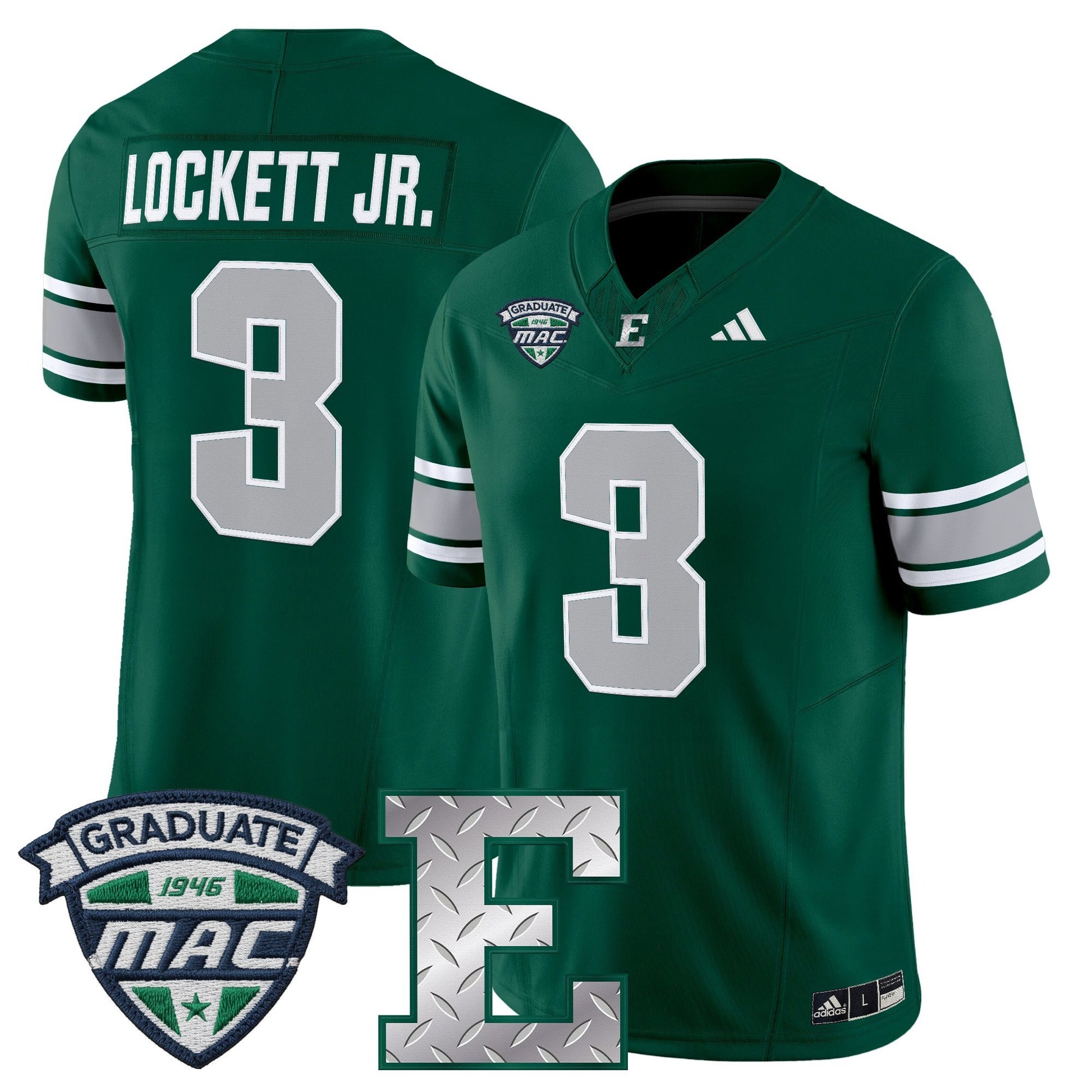 Men's Eastern Michigan Eagles 2025 Vapor Limited Jersey - All Stitched