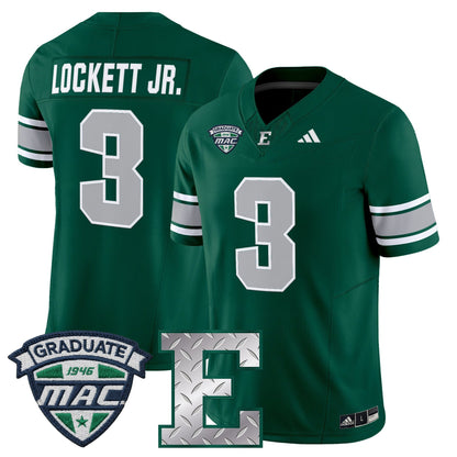 Men's Eastern Michigan Eagles 2025 Vapor Limited Jersey - All Stitched