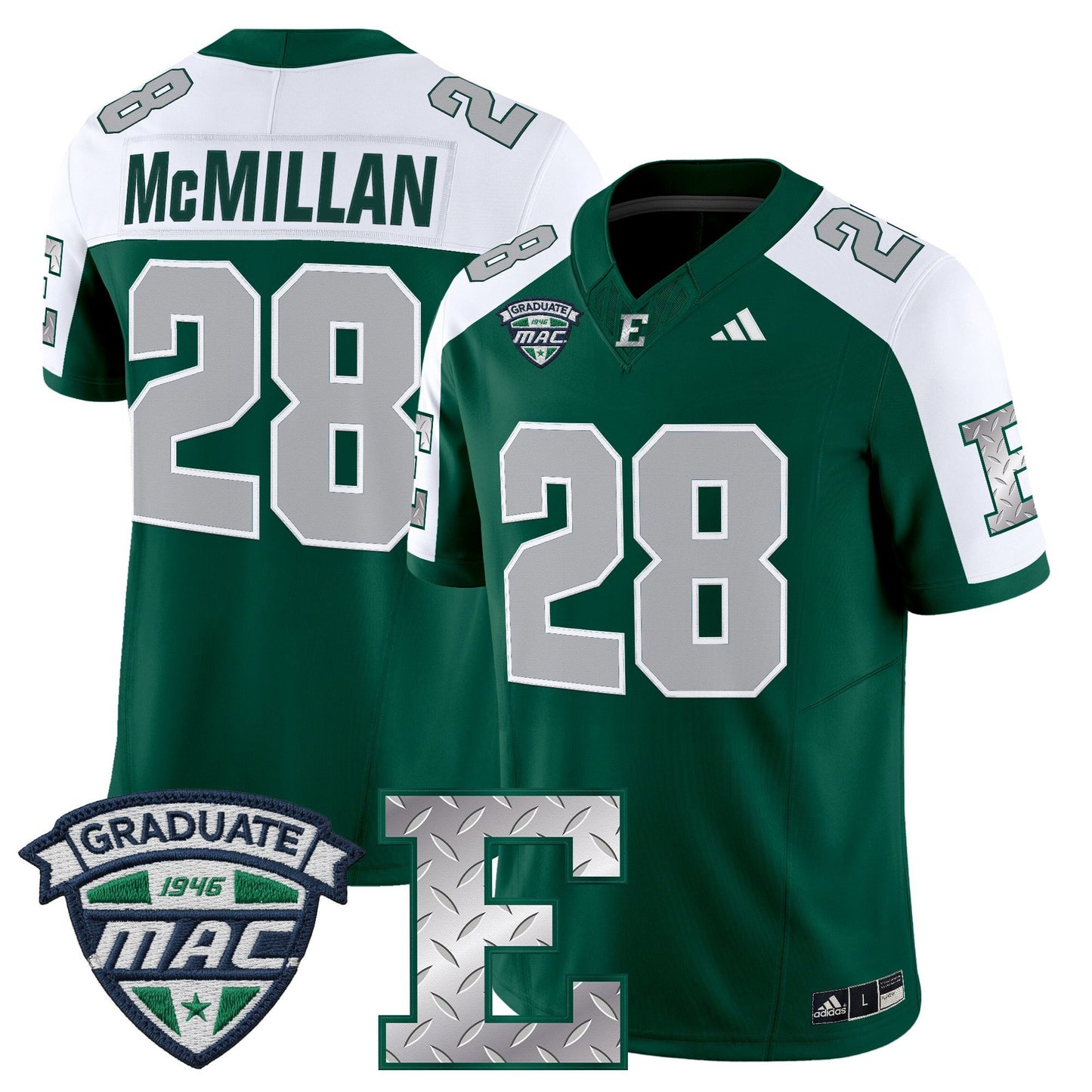 Men's Eastern Michigan Eagles 2025 Vapor Limited Jersey - All Stitched
