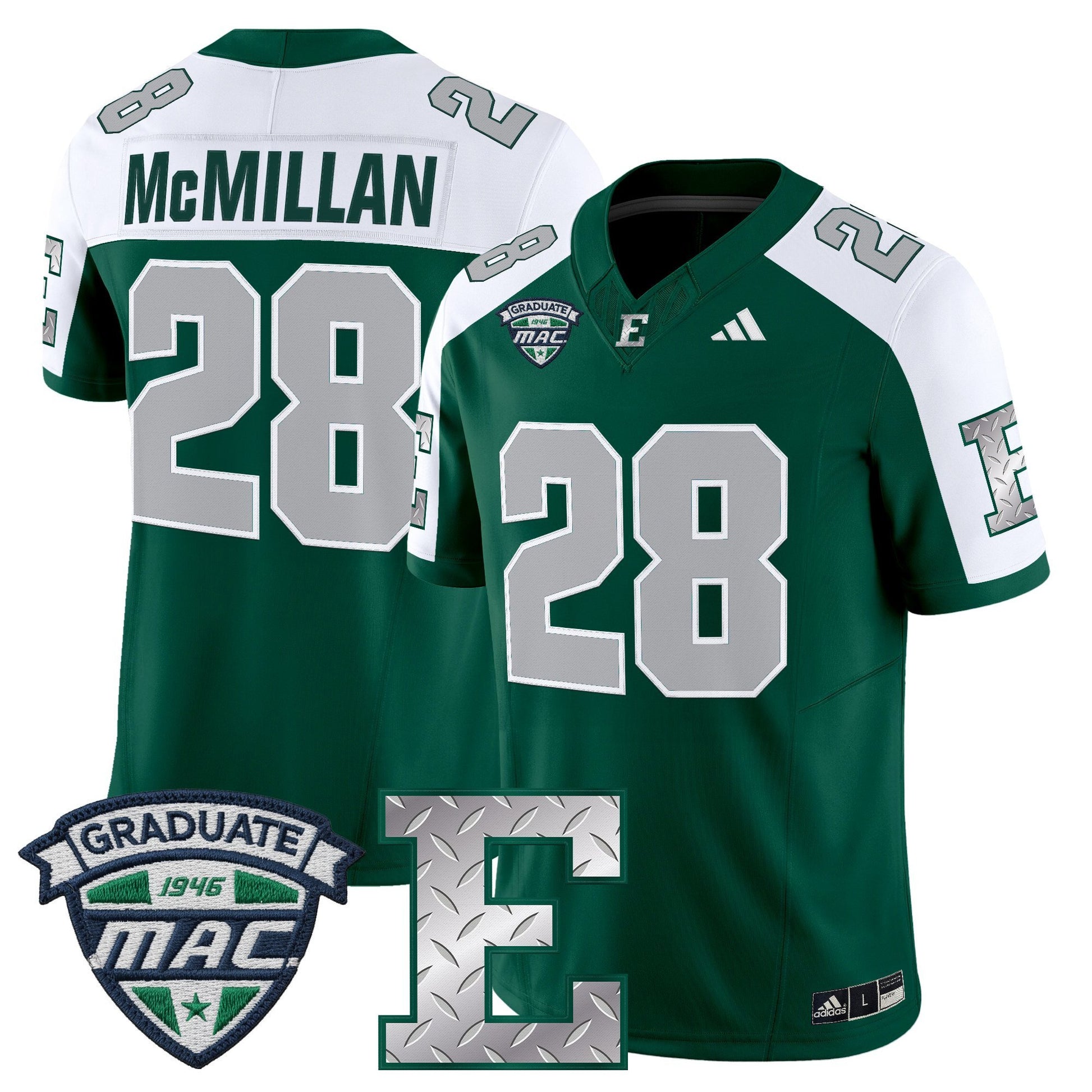 Men's Eastern Michigan Eagles 2025 Vapor Limited Jersey - All Stitched