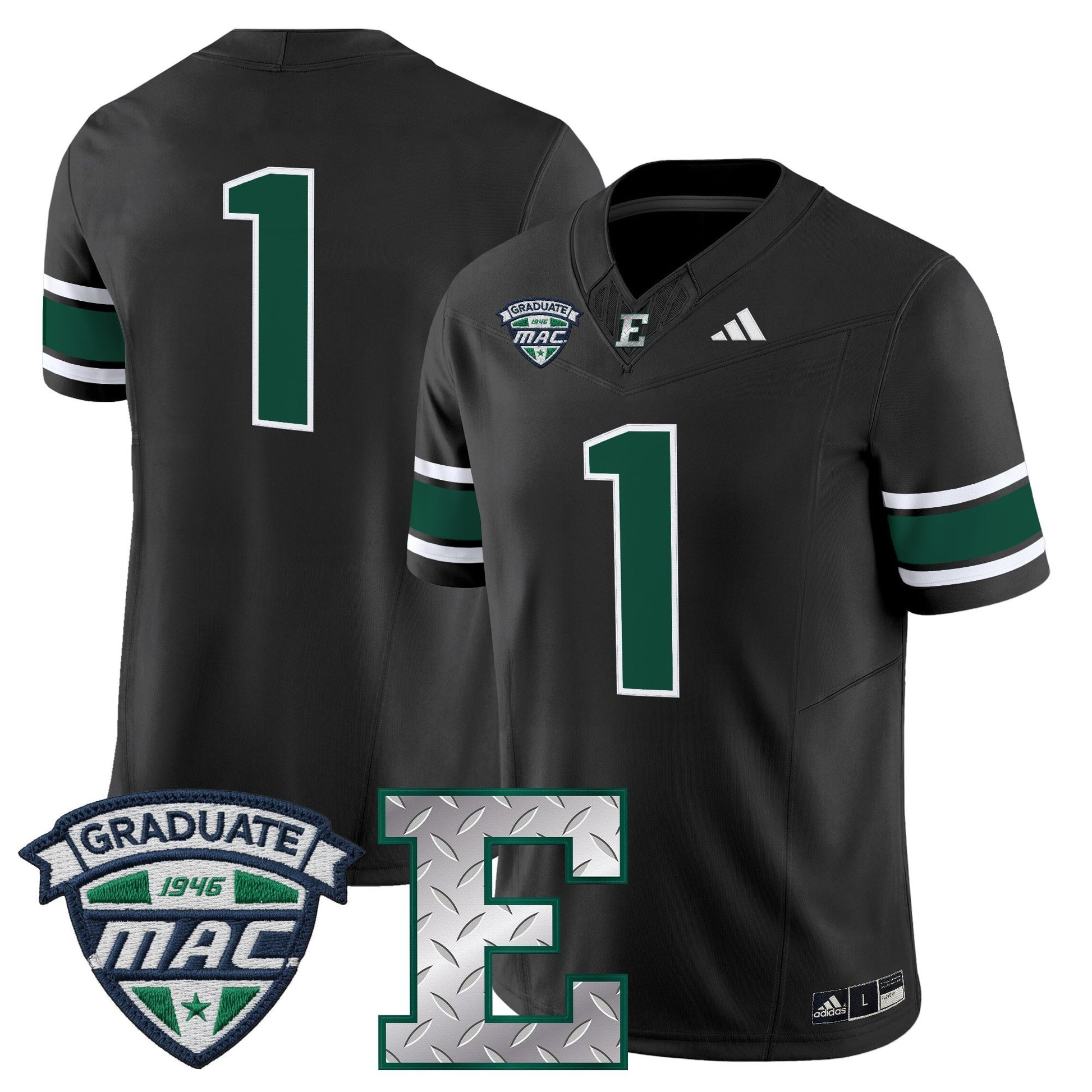 Men's Eastern Michigan Eagles 2025 Vapor Limited Jersey - All Stitched