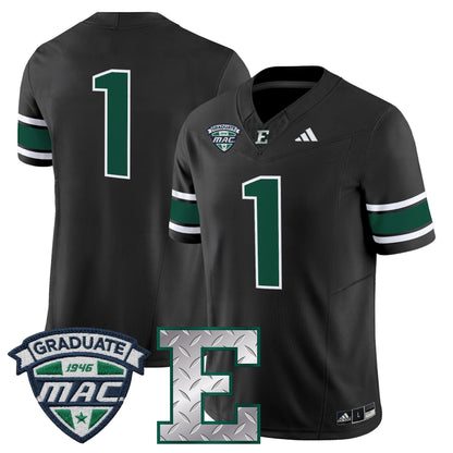 Men's Eastern Michigan Eagles 2025 Vapor Limited Jersey - All Stitched