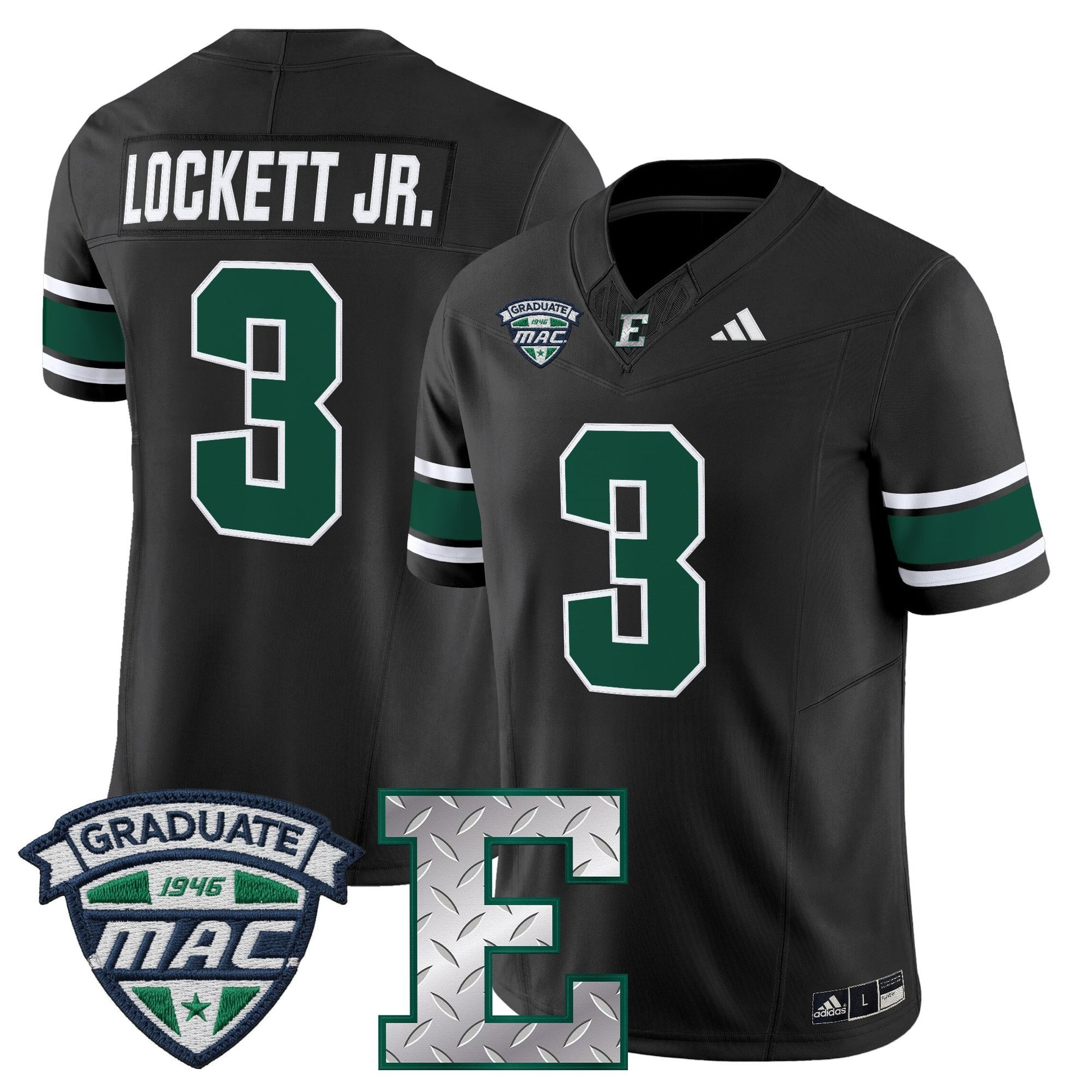 Men's Eastern Michigan Eagles 2025 Vapor Limited Jersey - All Stitched