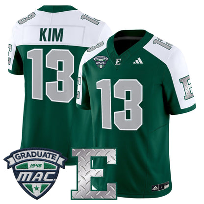 Men's Eastern Michigan Eagles 2025 Vapor Limited Jersey - All Stitched