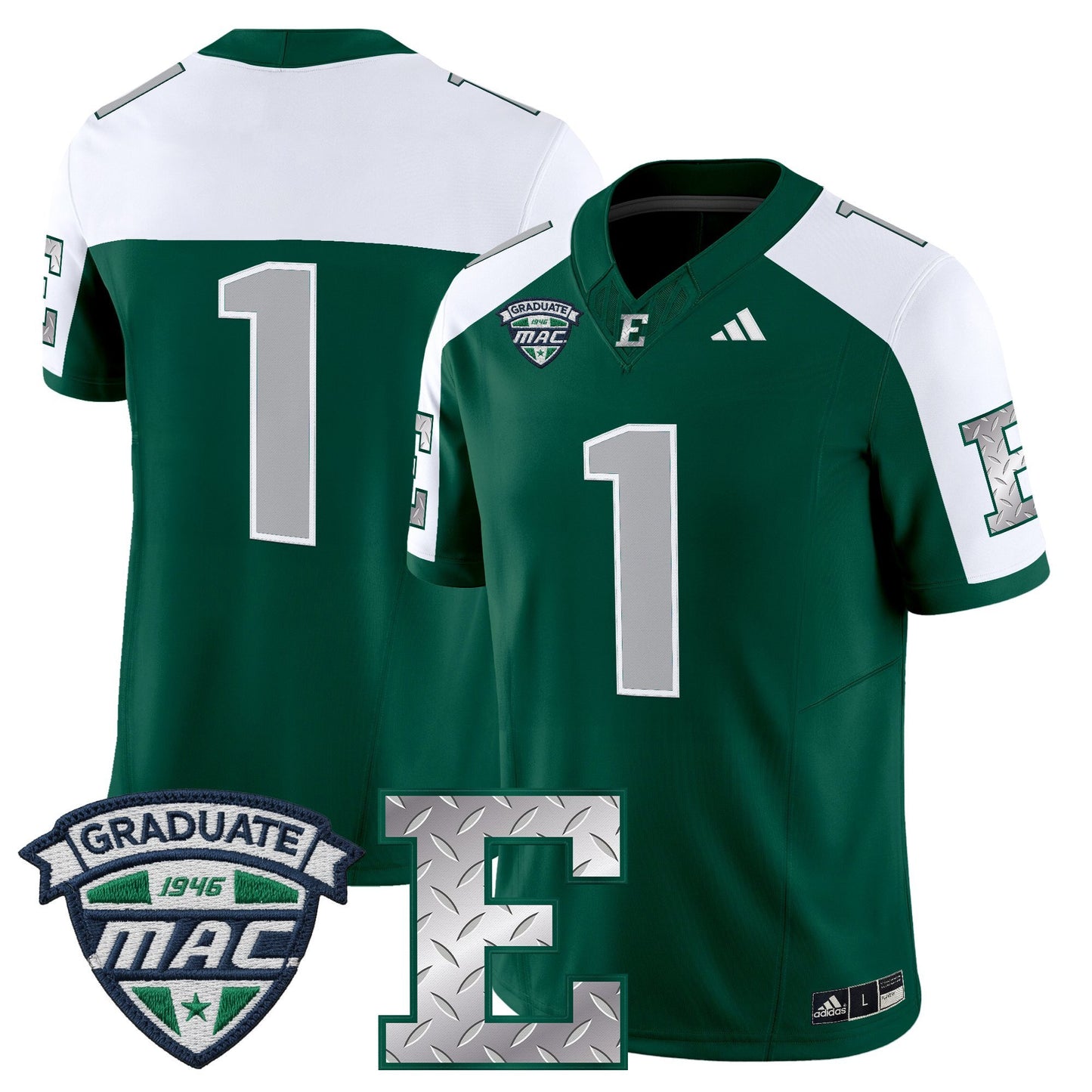 Men's Eastern Michigan Eagles 2025 Vapor Limited Jersey - All Stitched