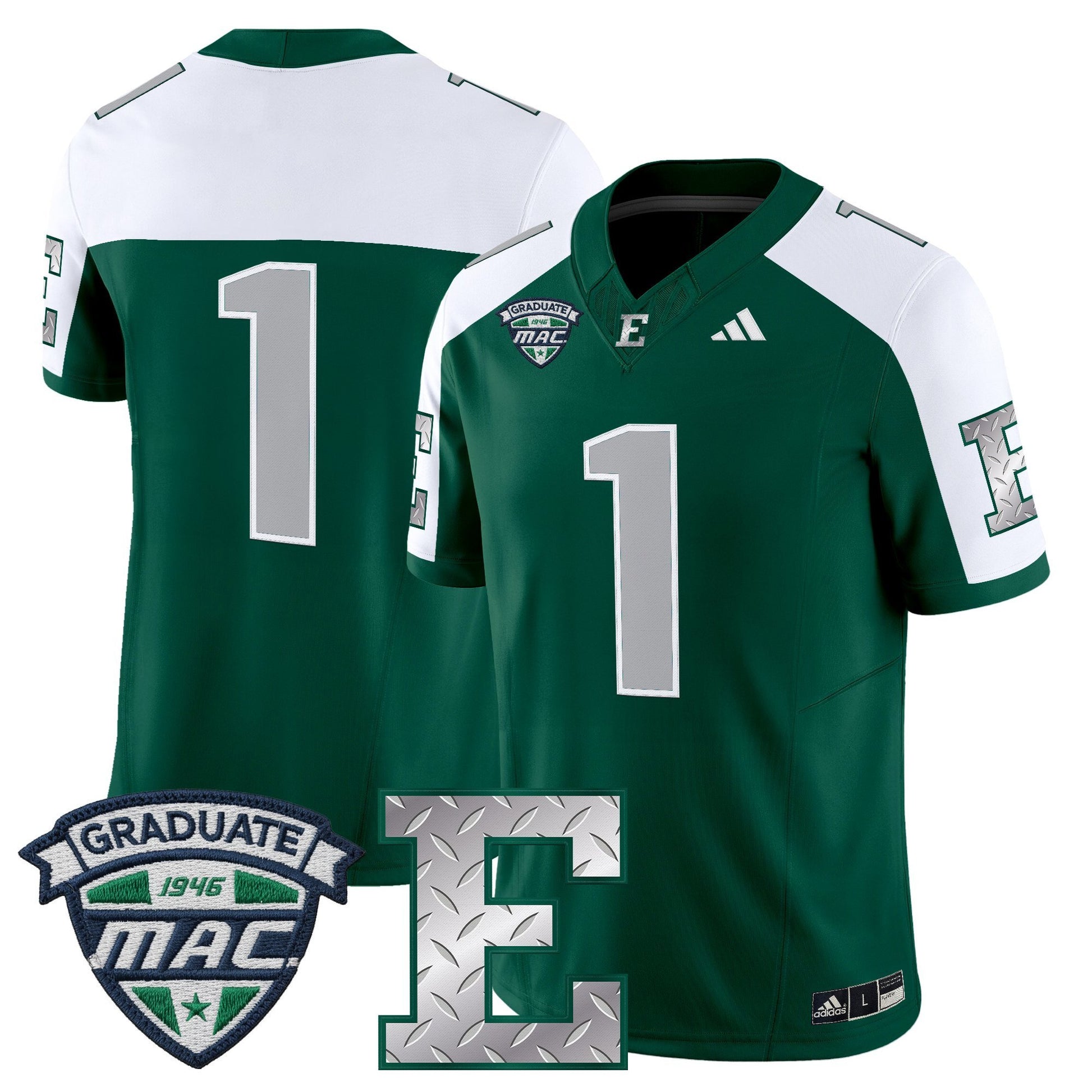 Men's Eastern Michigan Eagles 2025 Vapor Limited Jersey - All Stitched