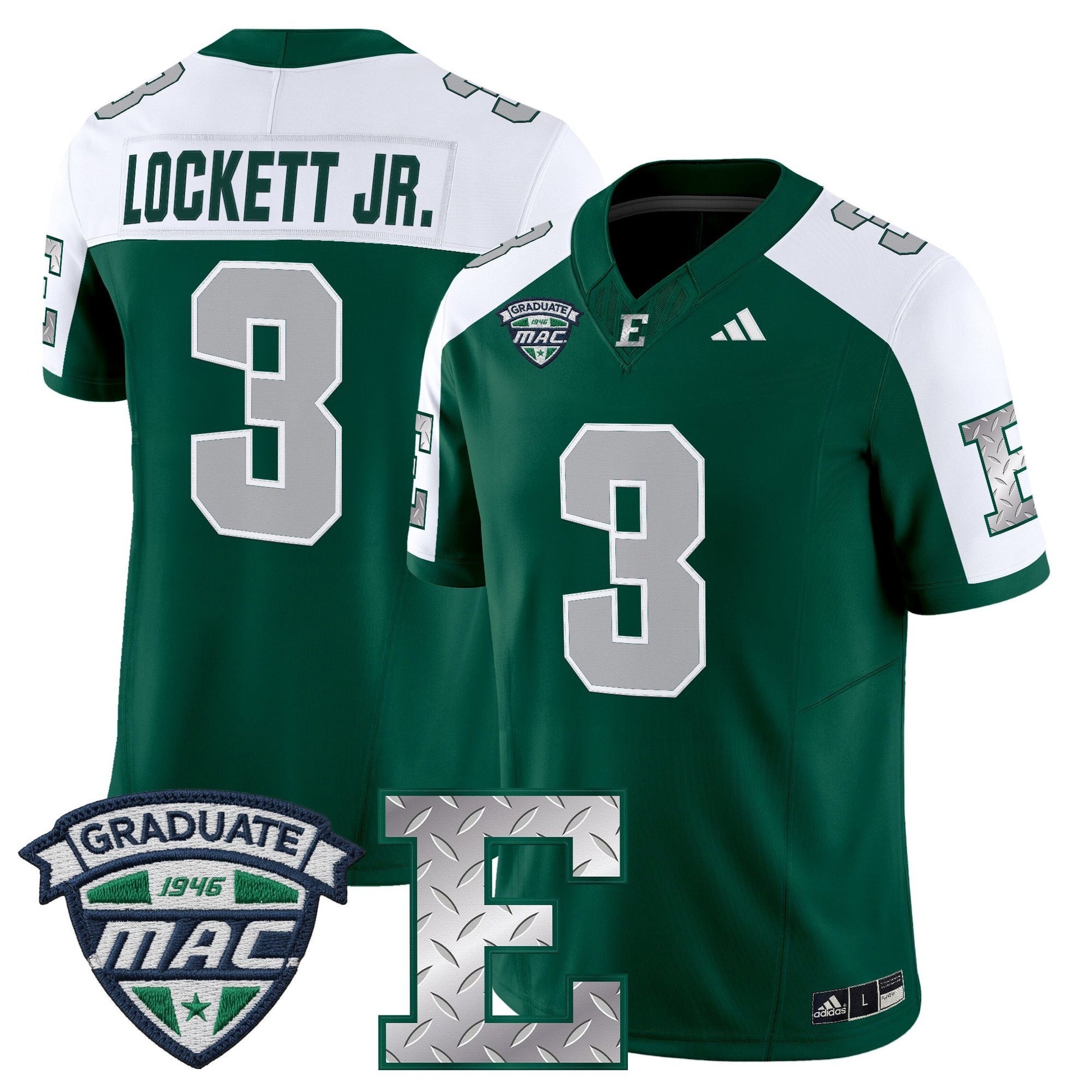 Men's Eastern Michigan Eagles 2025 Vapor Limited Jersey - All Stitched