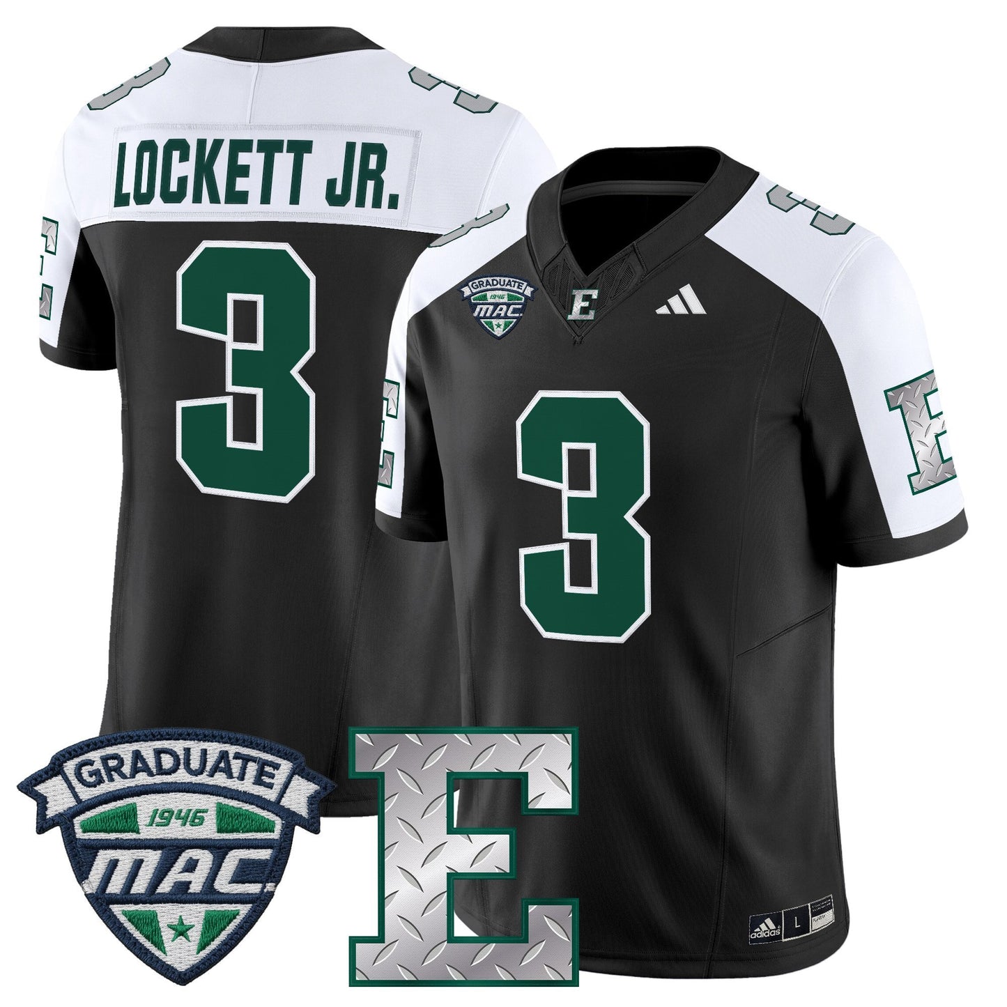 Men's Eastern Michigan Eagles 2025 Vapor Limited Jersey - All Stitched