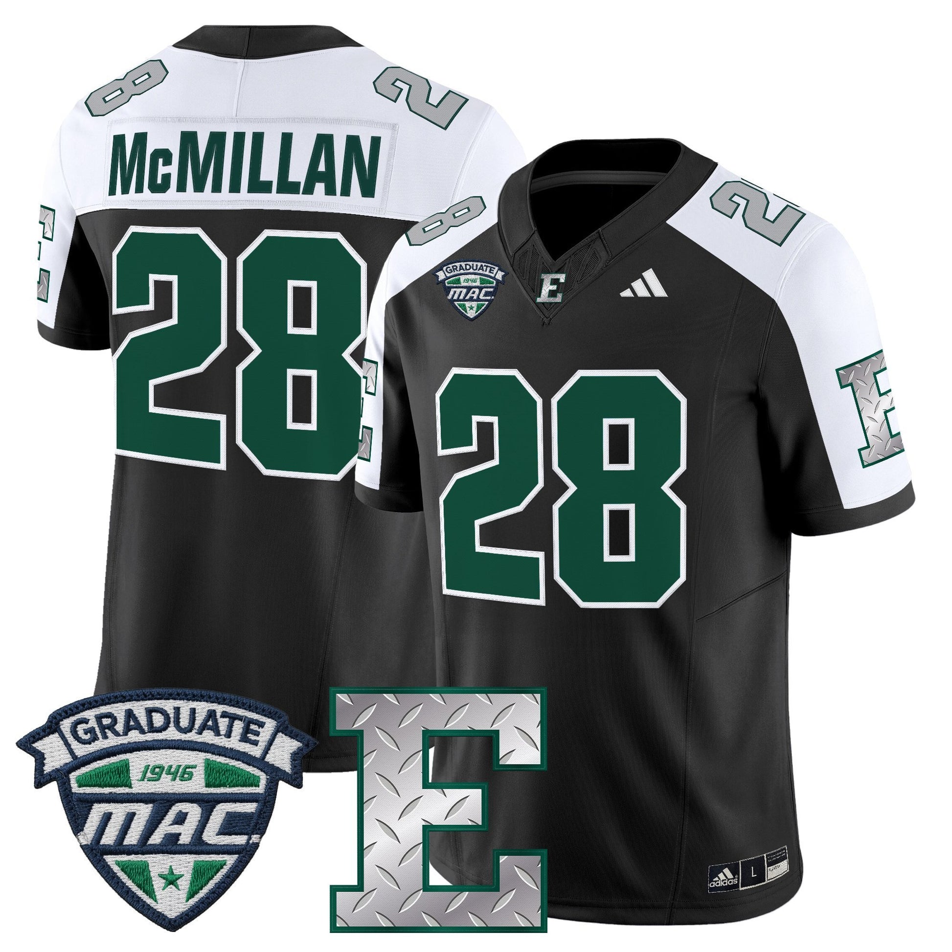 Men's Eastern Michigan Eagles 2025 Vapor Limited Jersey - All Stitched