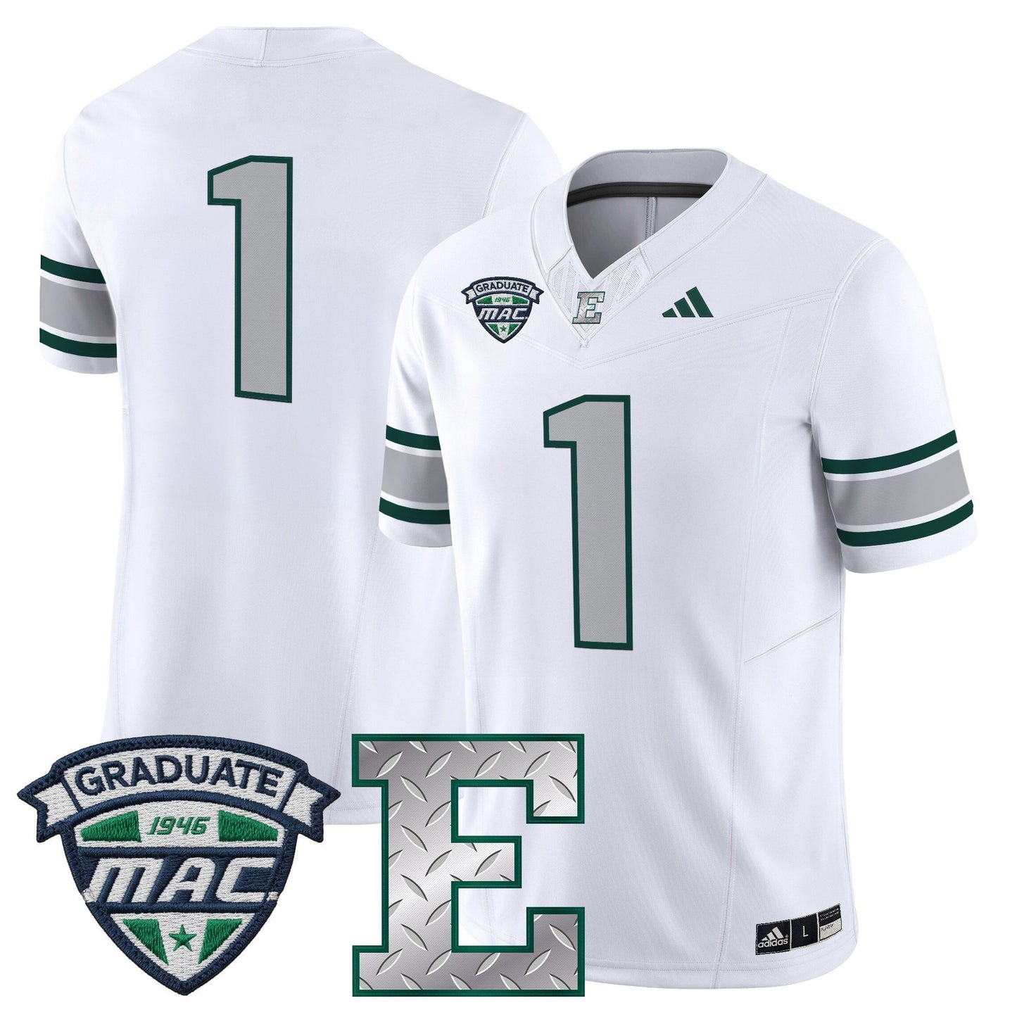 Men's Eastern Michigan Eagles 2025 Vapor Limited Jersey - All Stitched