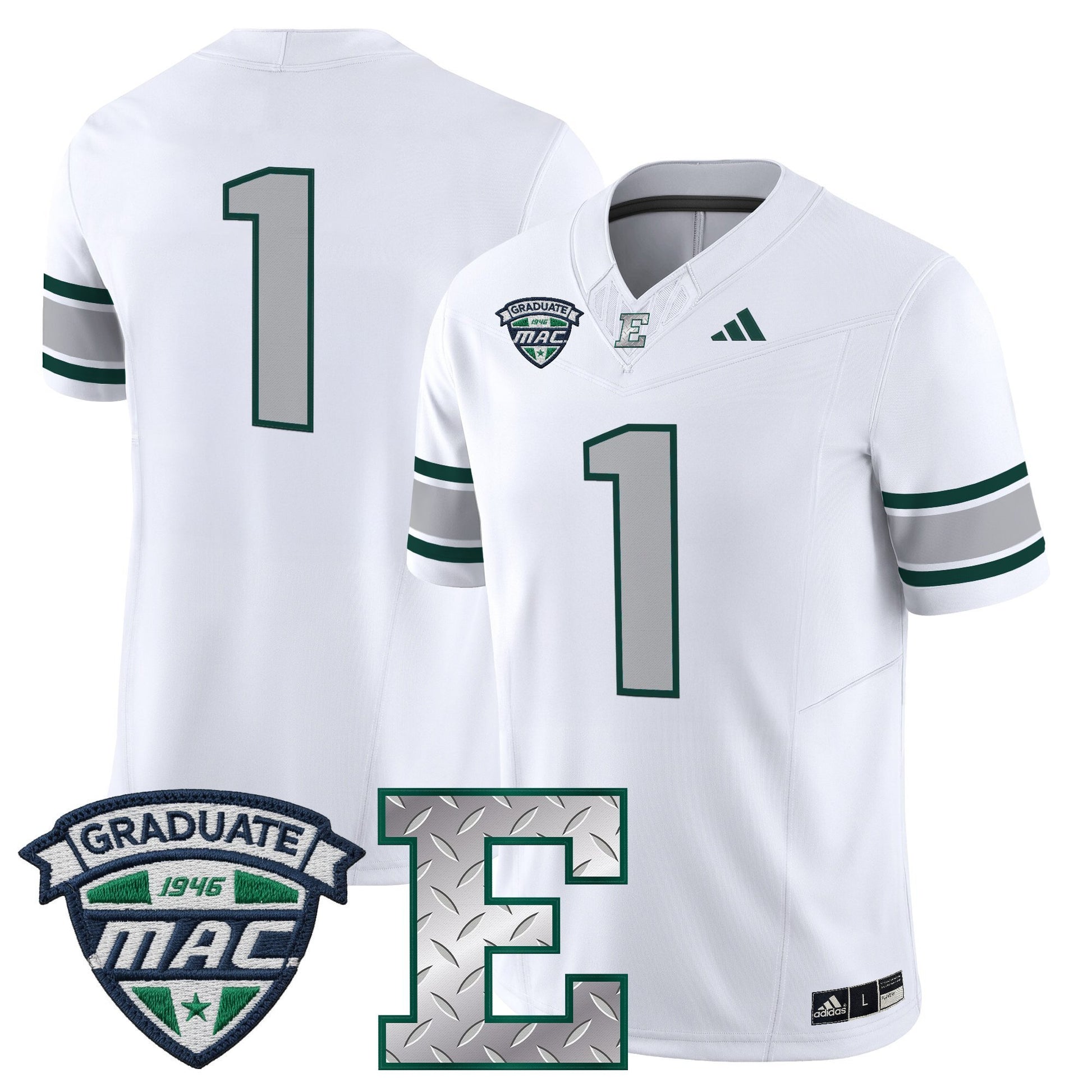 Men's Eastern Michigan Eagles 2025 Vapor Limited Jersey - All Stitched