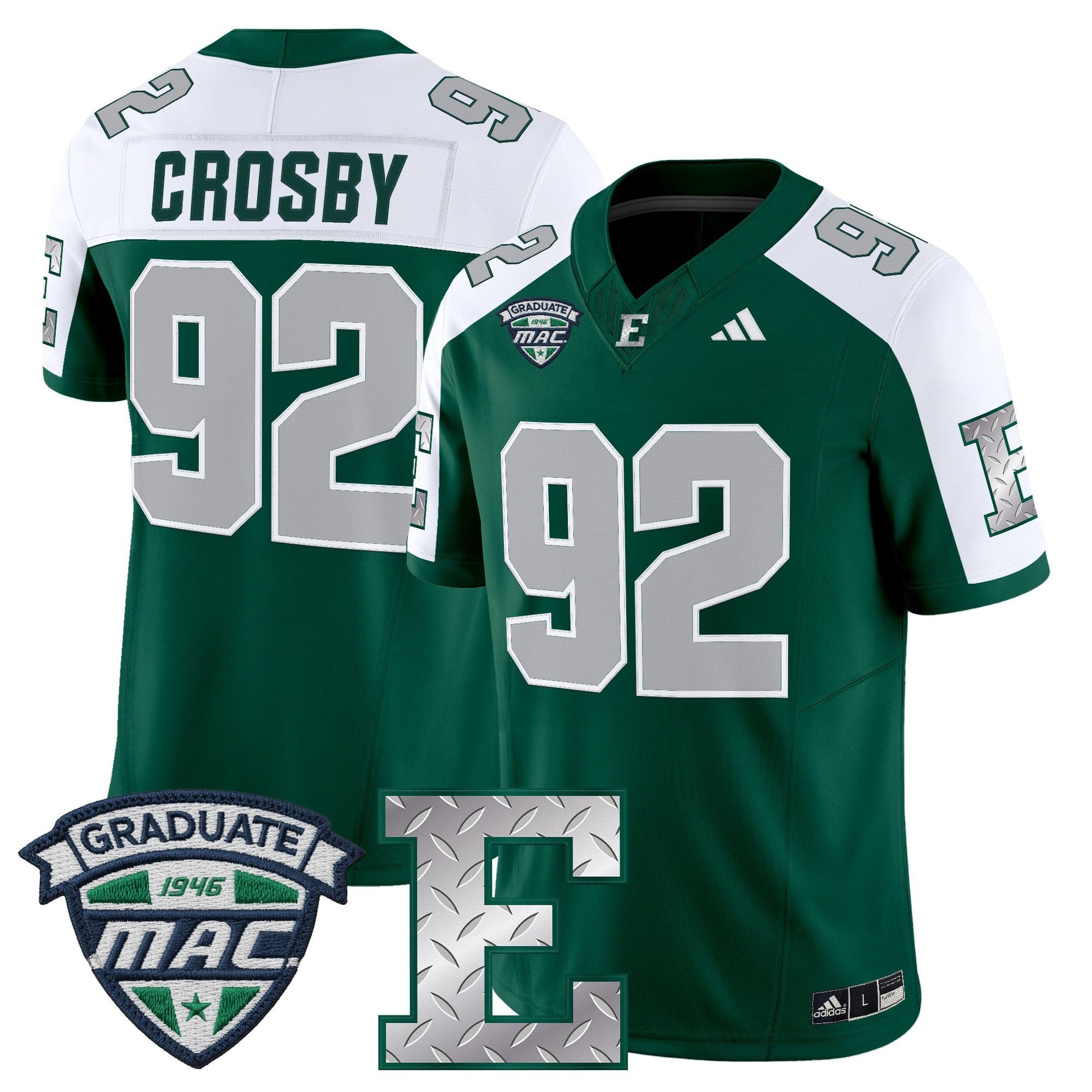 Men's Eastern Michigan Eagles 2025 Vapor Limited Jersey - All Stitched