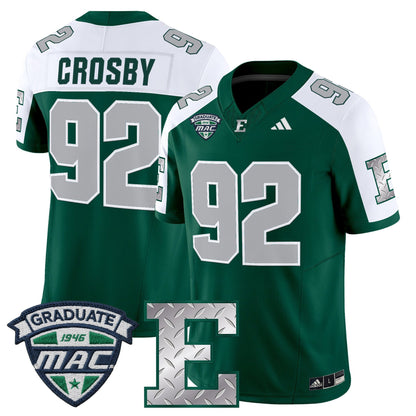 Men's Eastern Michigan Eagles 2025 Vapor Limited Jersey - All Stitched