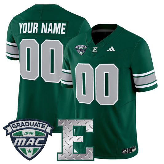 Eastern Michigan Eagles 2025 Vapor Limited Custom Jersey - All Stitched