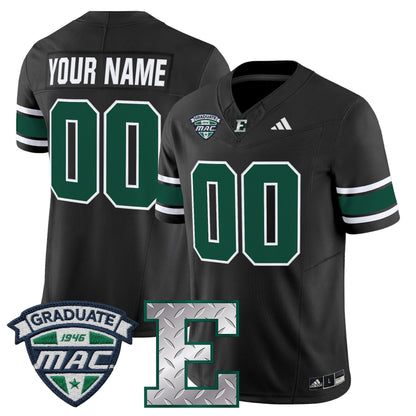 Eastern Michigan Eagles 2025 Vapor Limited Custom Jersey - All Stitched