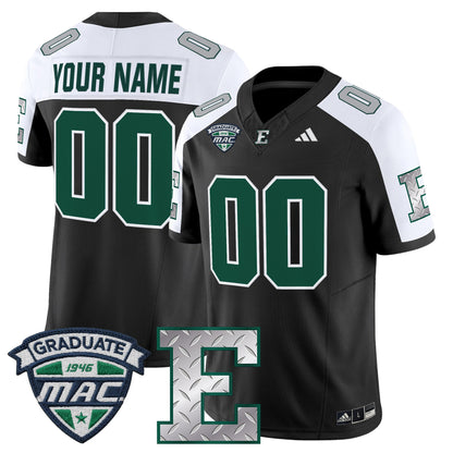 Eastern Michigan Eagles 2025 Vapor Limited Custom Jersey - All Stitched
