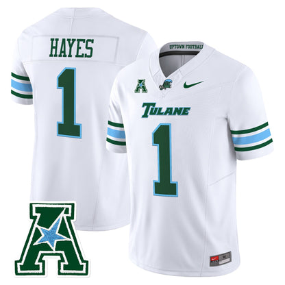 Men's Tulane Green Wave 2025 Vapor Limited Jersey - All Stitched