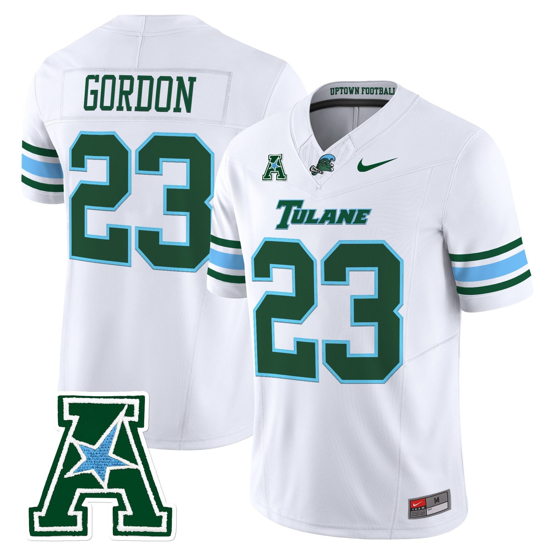 Men's Tulane Green Wave 2025 Vapor Limited Jersey - All Stitched