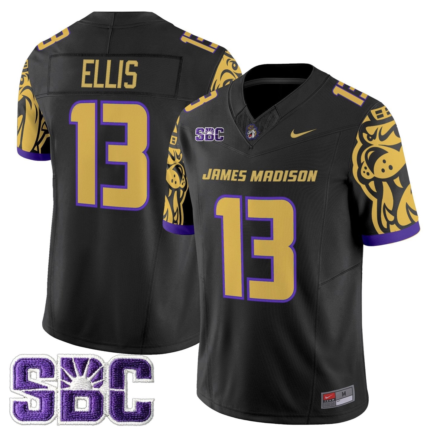 Men's James Madison Dukes 2025 Vapor Limited Jersey V2 - All Stitched