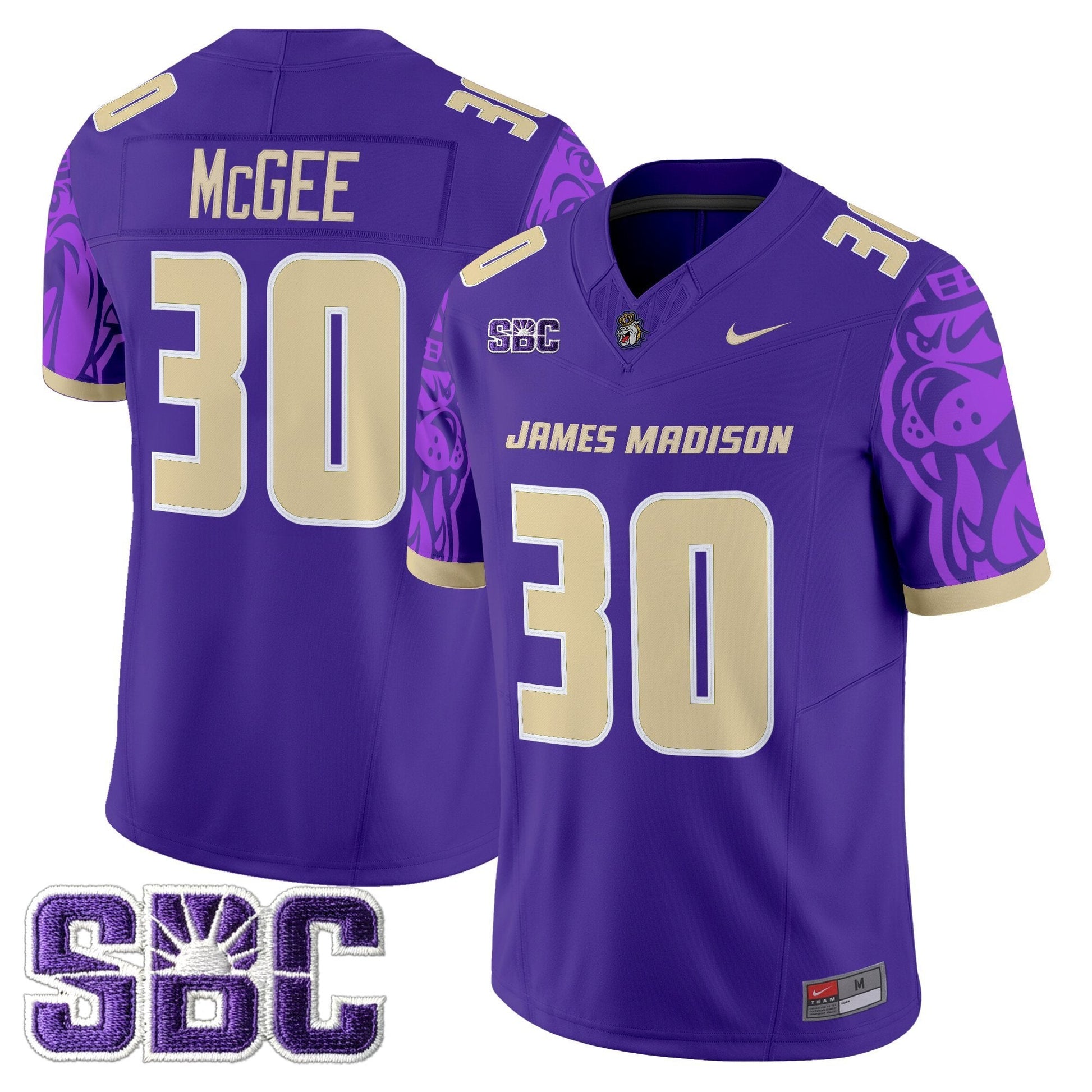 Men's James Madison Dukes 2025 Vapor Limited Jersey V2 - All Stitched