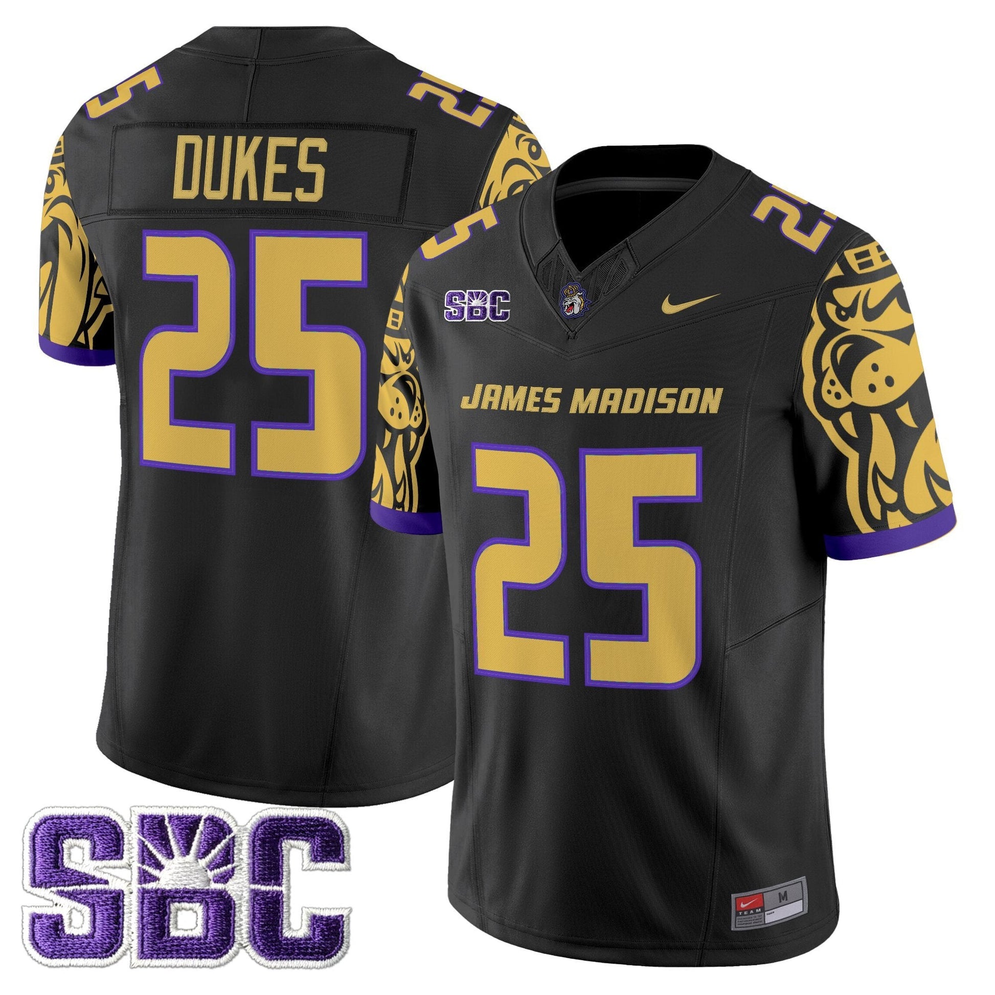 Men's James Madison Dukes 2025 Vapor Limited Jersey V2 - All Stitched