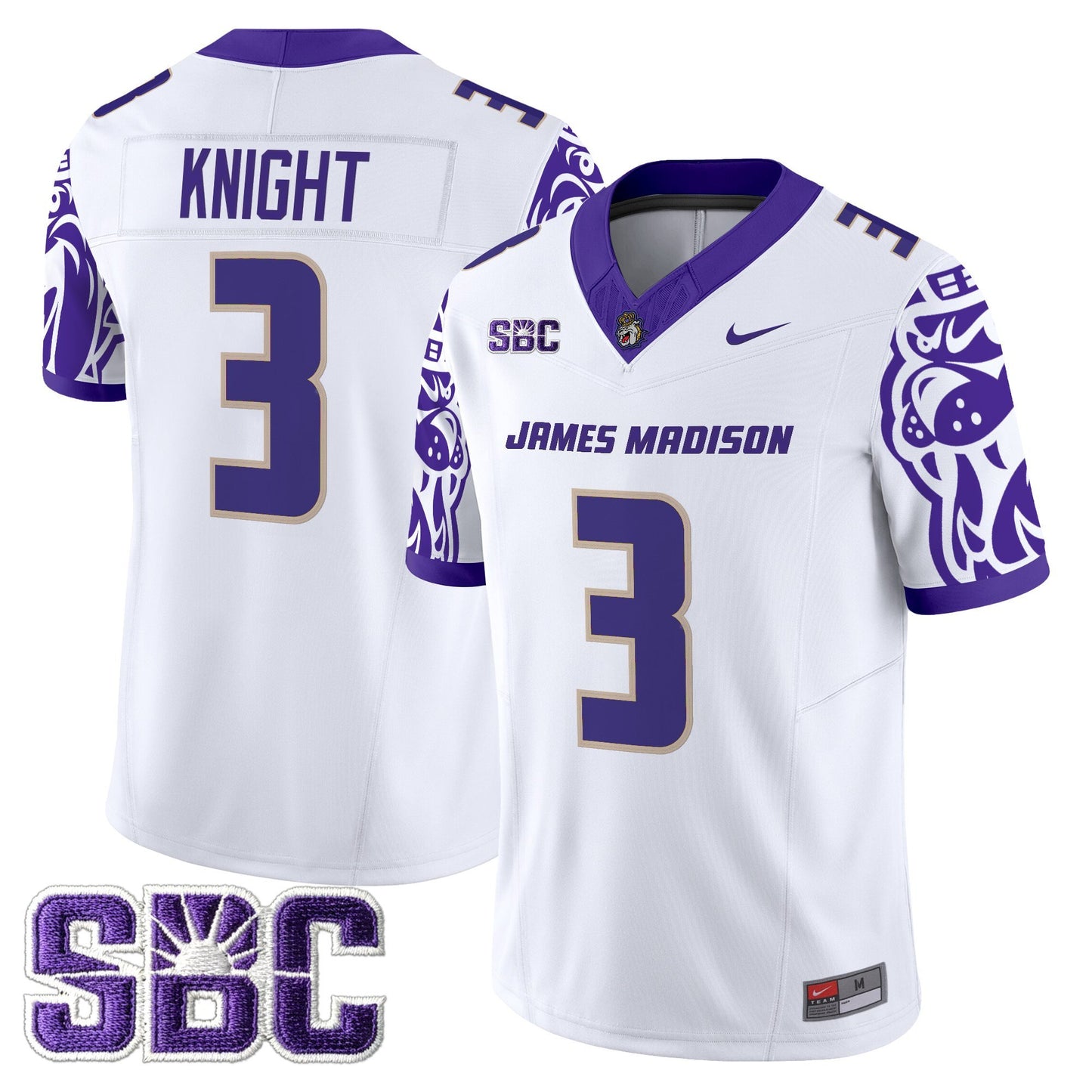 Men's James Madison Dukes 2025 Vapor Limited Jersey V2 - All Stitched