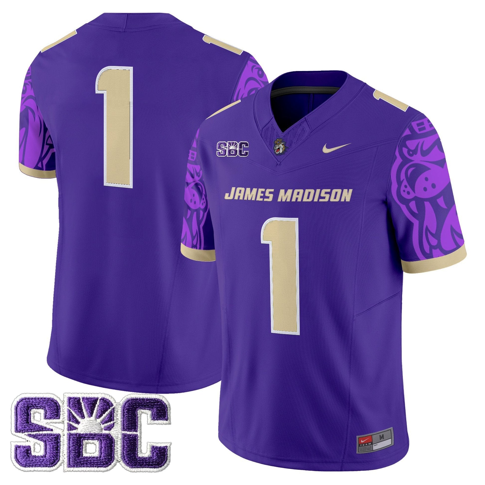 Men's James Madison Dukes 2025 Vapor Limited Jersey V2 - All Stitched
